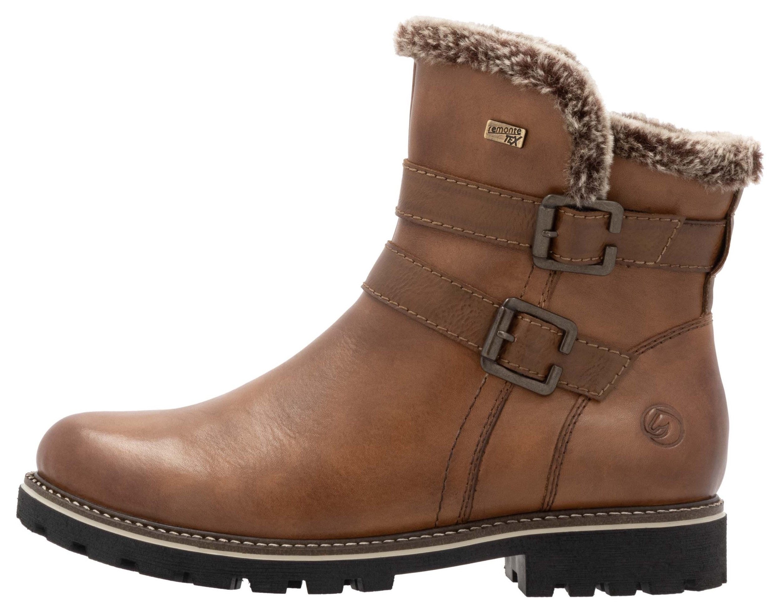 Remonte Winterlaarzen hakken, winter-enkellaars, outdoor schoen met tex-membraan