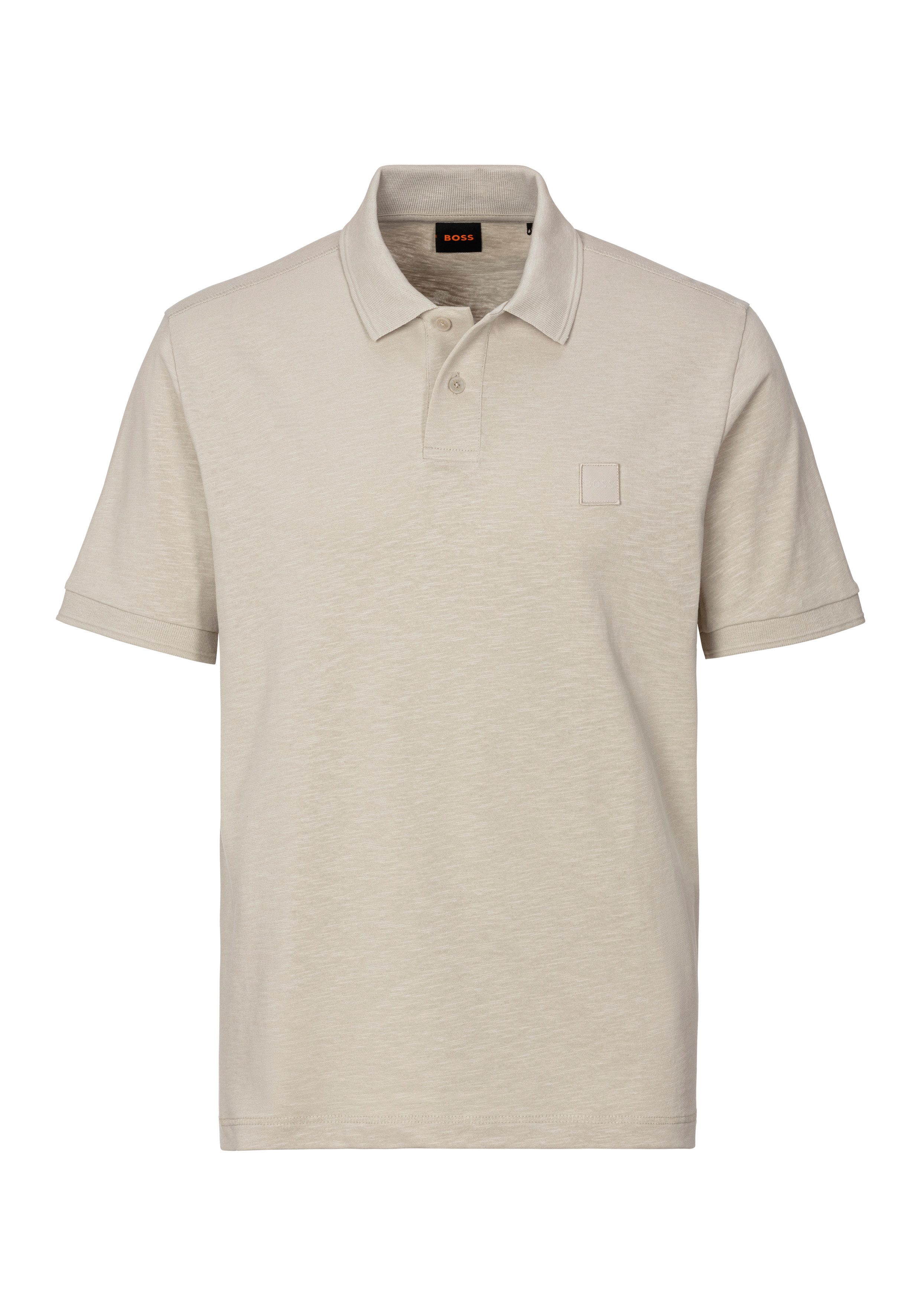 Boss Orange Poloshirt Pe met een polokraag