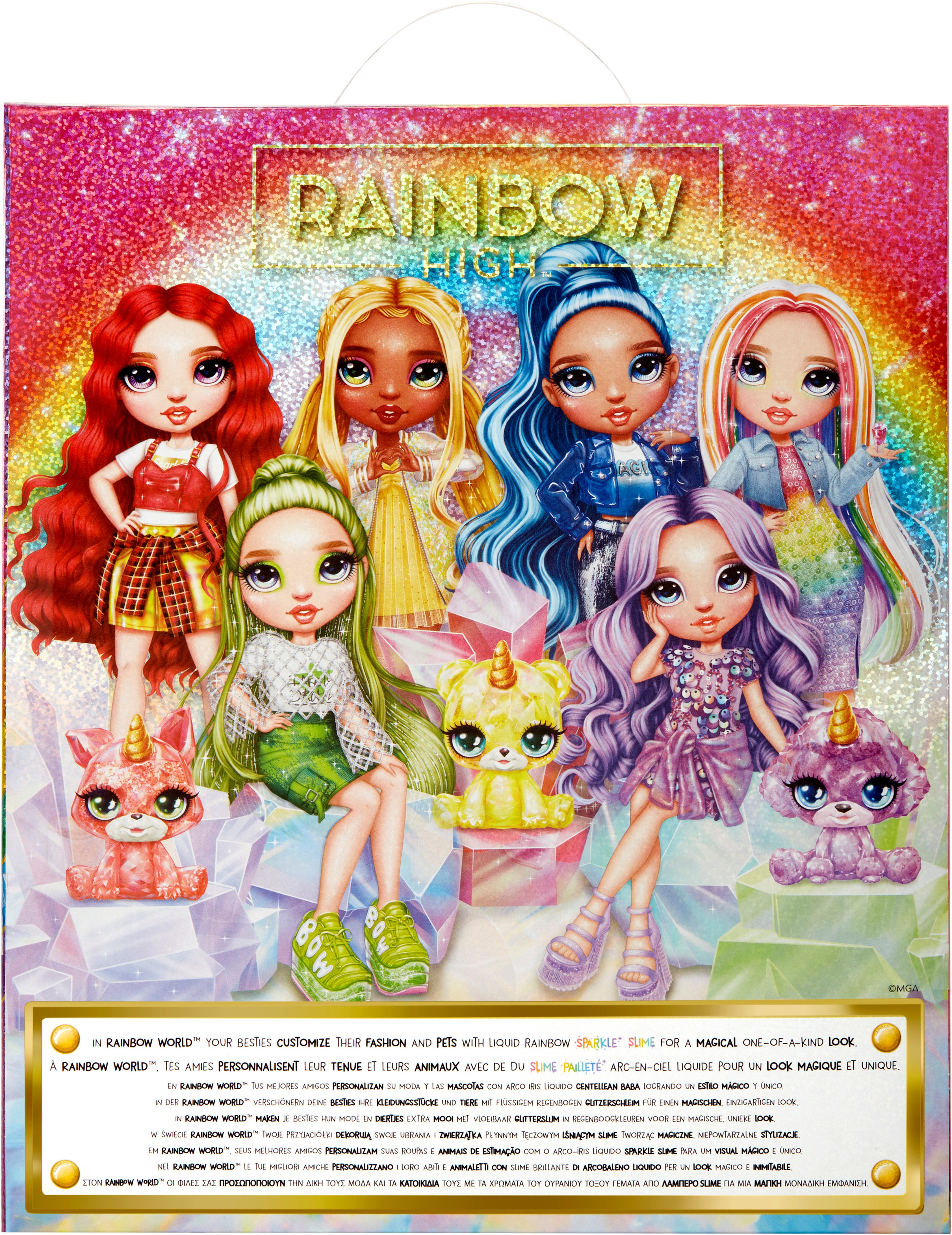 RAINBOW HIGH Aankleedpop Classic rainbow fashion doll - Skyler (blue)