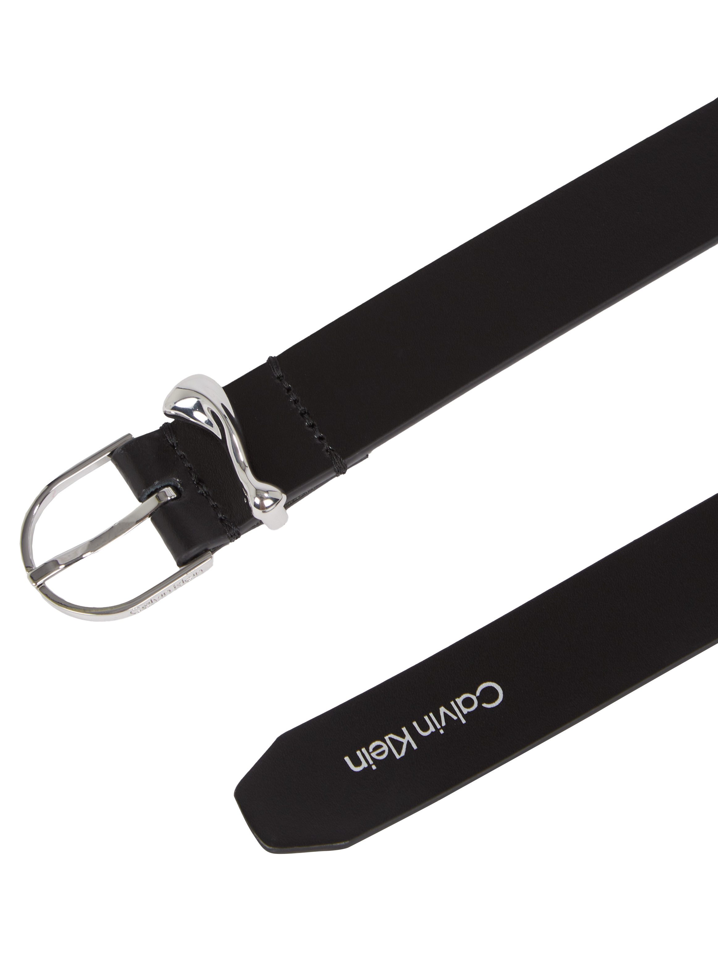 Calvin Klein Leren riem CK MUST ORGANIC LOOP BELT 25MM
