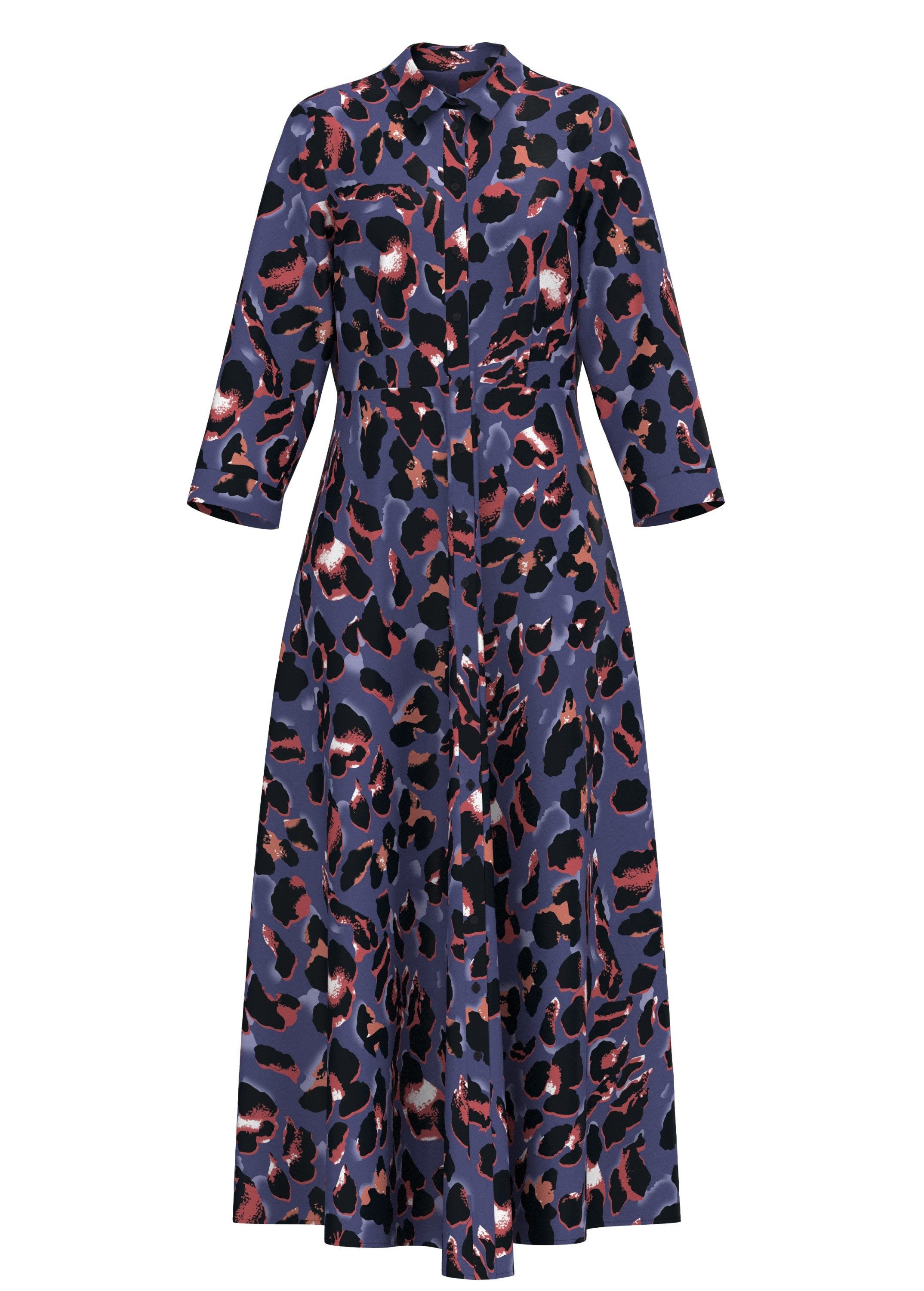 Y.A.S Jurk met overhemdkraag YASSAVANNA LONG SHIRT DRESS