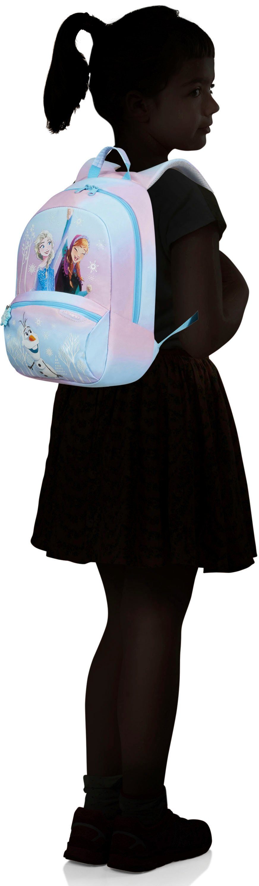 Samsonite Kinderrugzak Disney Ultimate 2.0, S+, Frozen Kindertuin rugzak, kinder vrijetijds rugzak, kinder-backpack