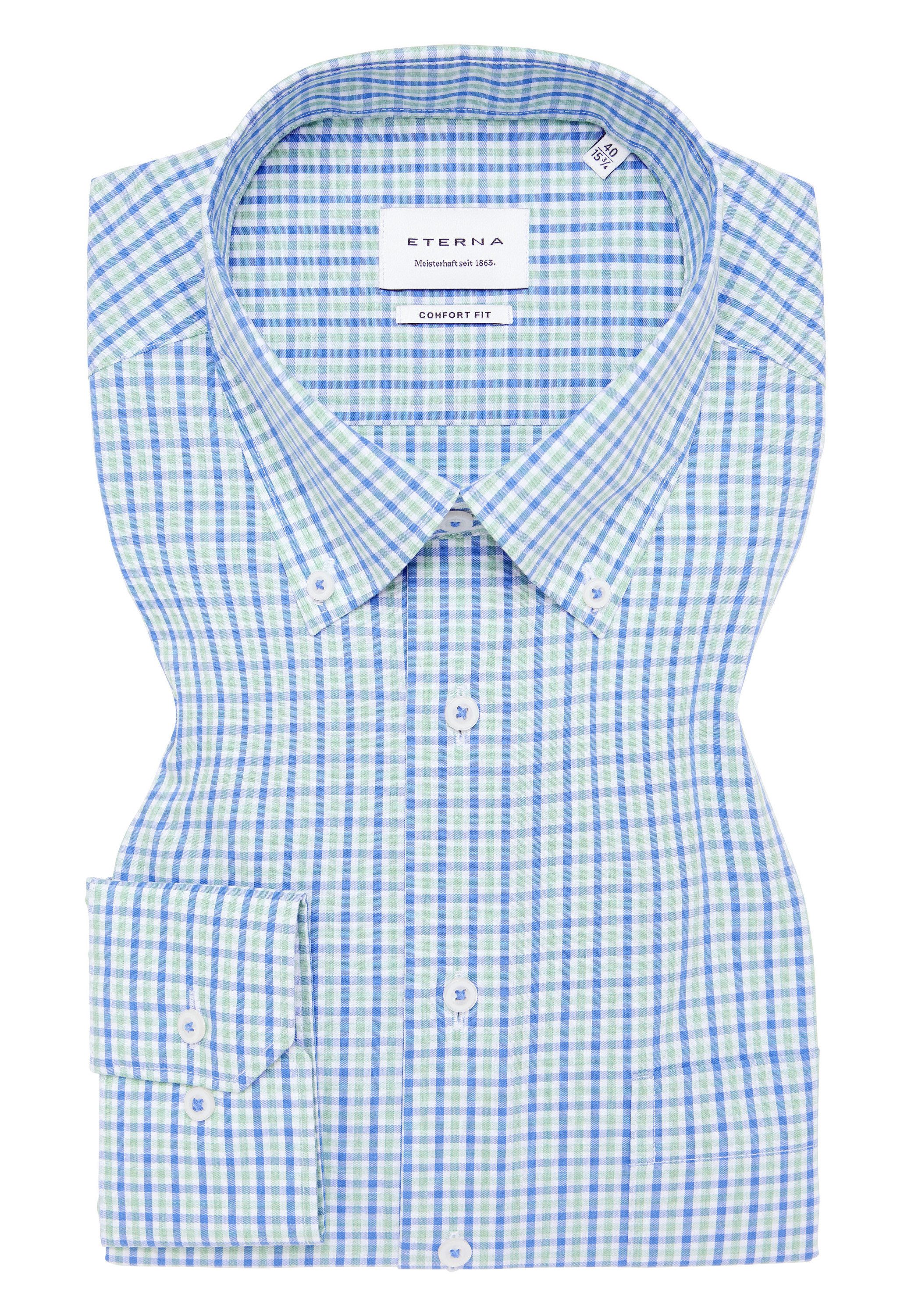 Eterna Overhemd met lange mouwen Comfort fit