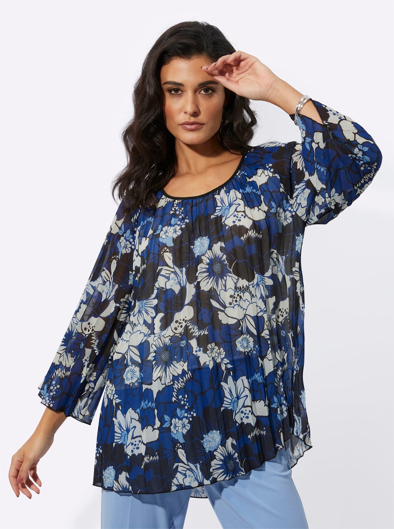Creation L Gedessineerde blouse