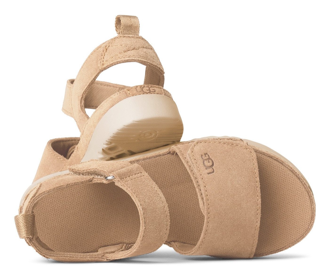 UGG Sandalen Kids Goldenstar , plateausandaal, flats met comfortabel voetbed