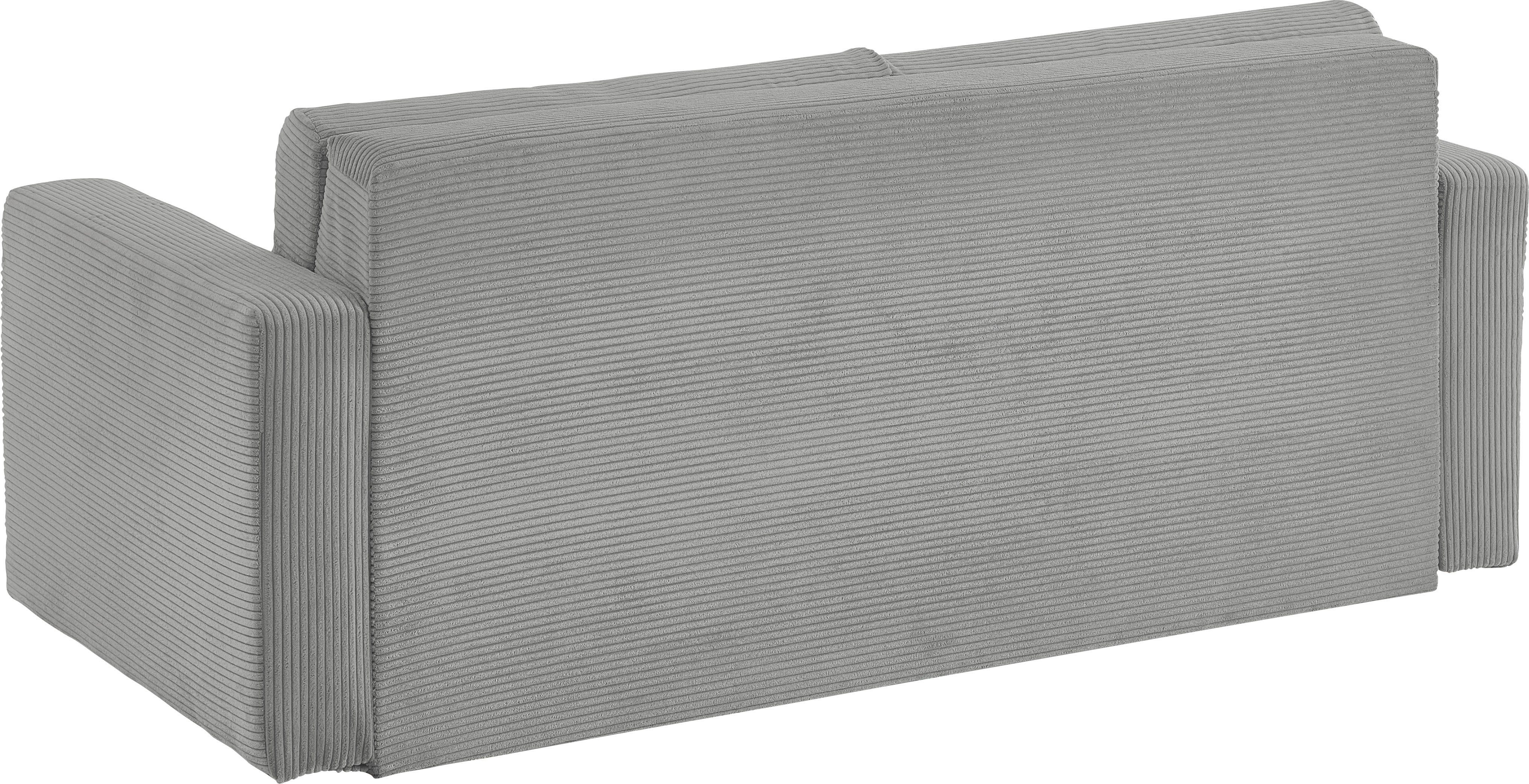 ATLANTIC home collection Slaapbank Rolando geschikt als volwaardig bed inclusief hoogwaardig matras