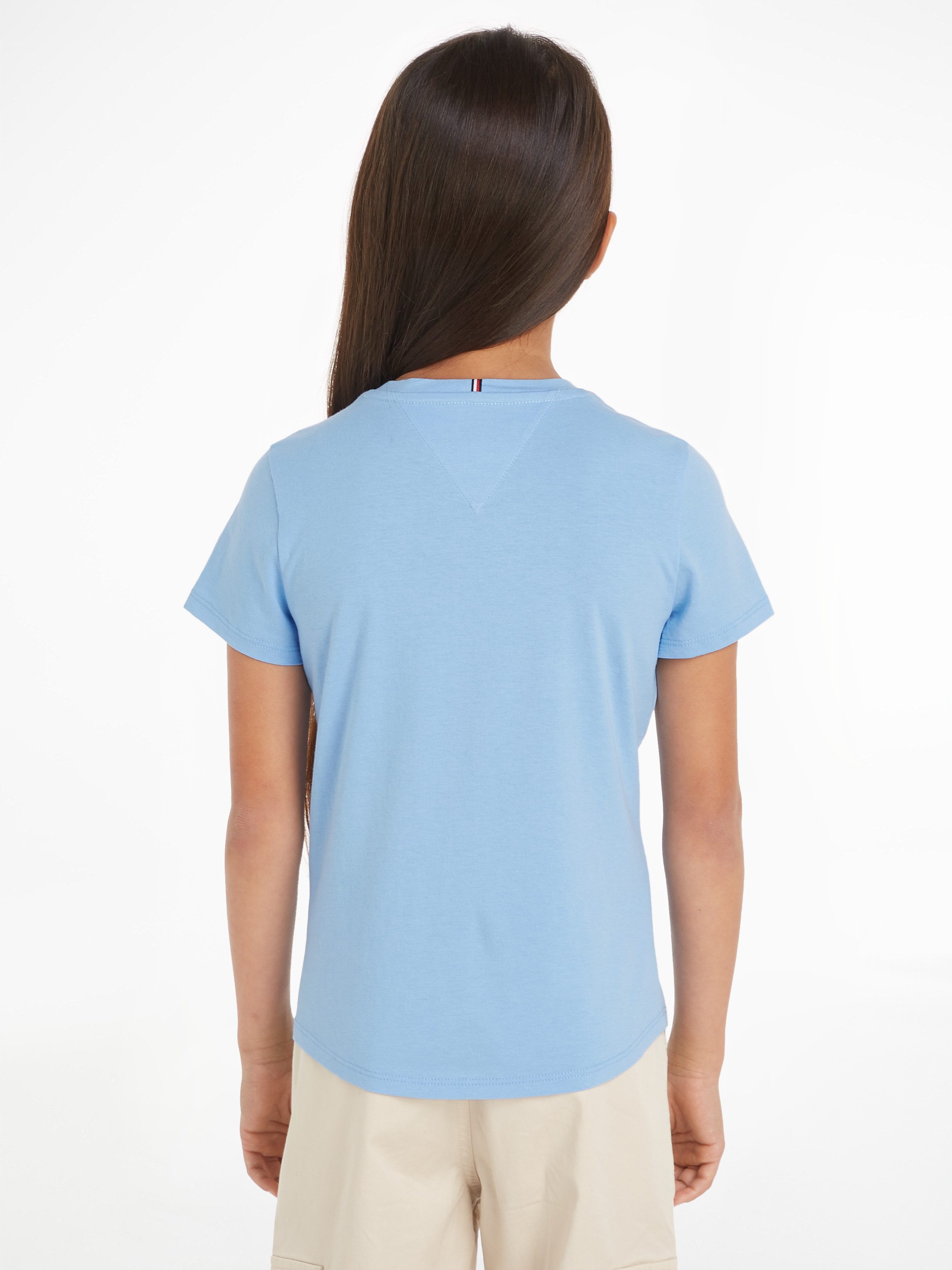 Tommy Hilfiger Shirt met korte mouwen ESSENTIAL TEE S/S met tommy hilfiger logo-opschrift (1-delig)
