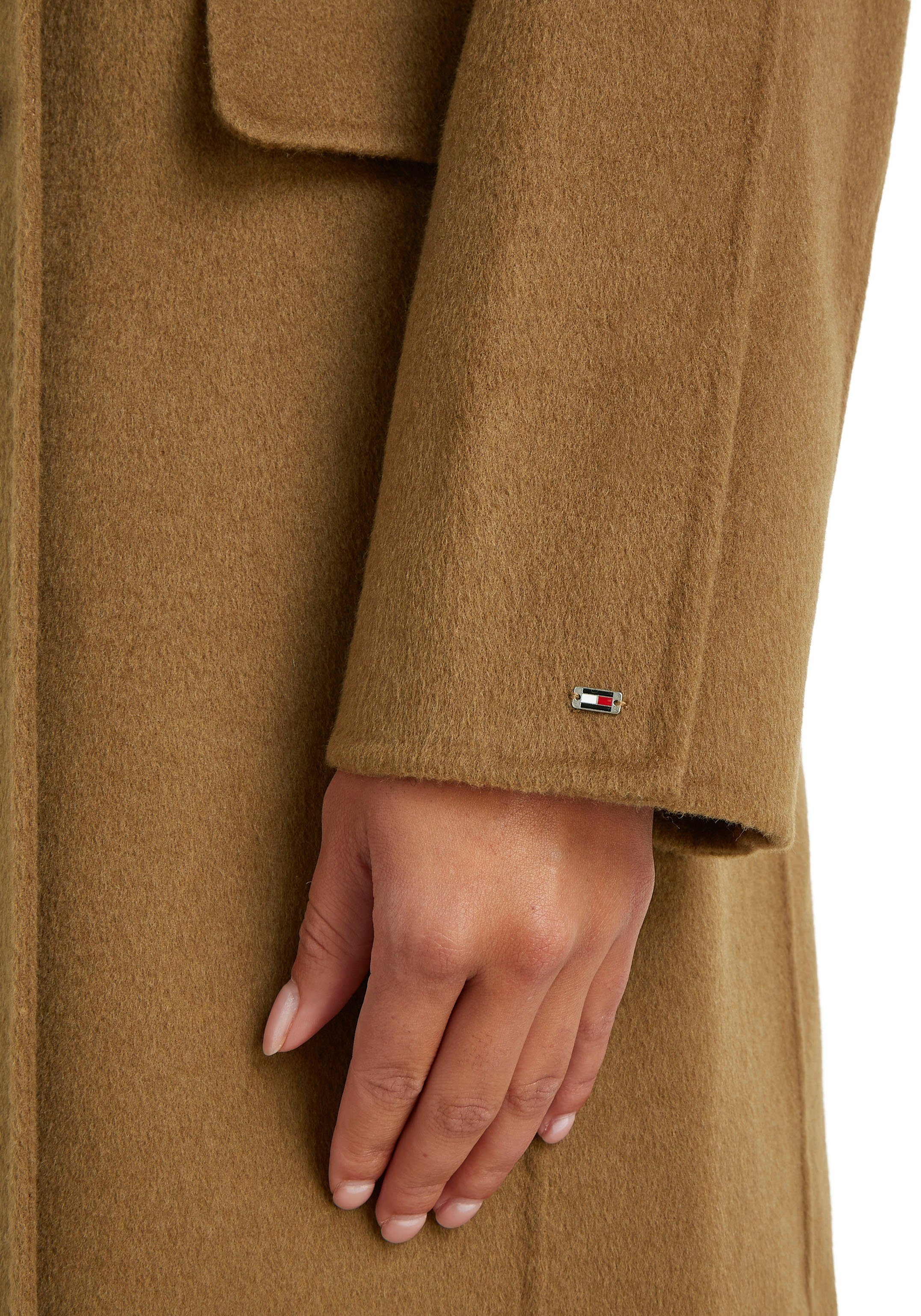 Tommy Hilfiger Winterjas MD DF WOOL BLEND DB COAT met logoborduursel