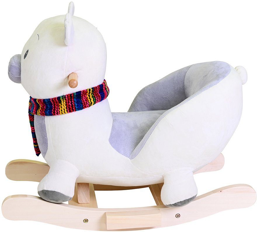 Knorrtoys® Schommeldier IJsbeer Fred met geluidsfunctie