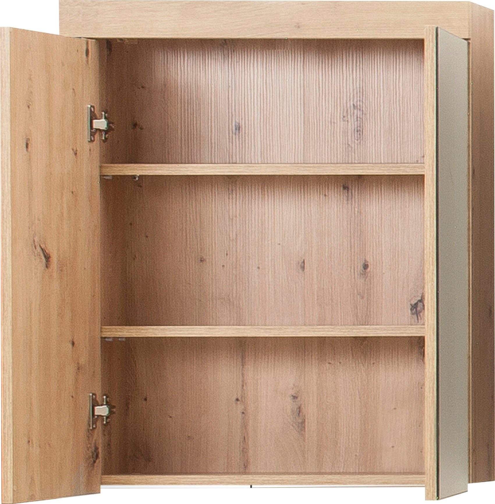 INOSIGN Badkamerserie Avena Badkamermeubels - wastafelonderkast en spiegelkast (set, 2-delig)