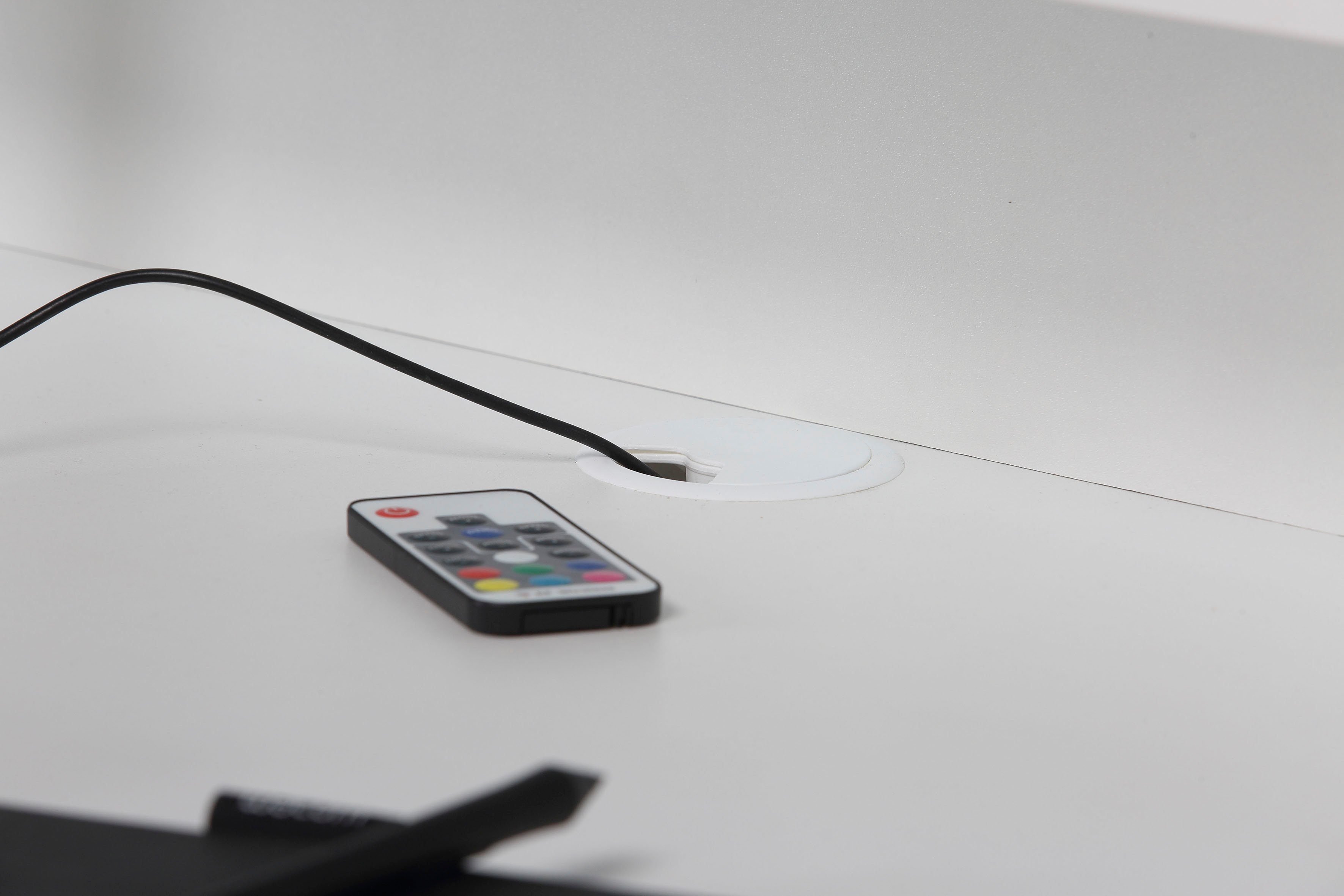 FORTE Gamingtafel Tezaur optioneel met rgb-verlichting
