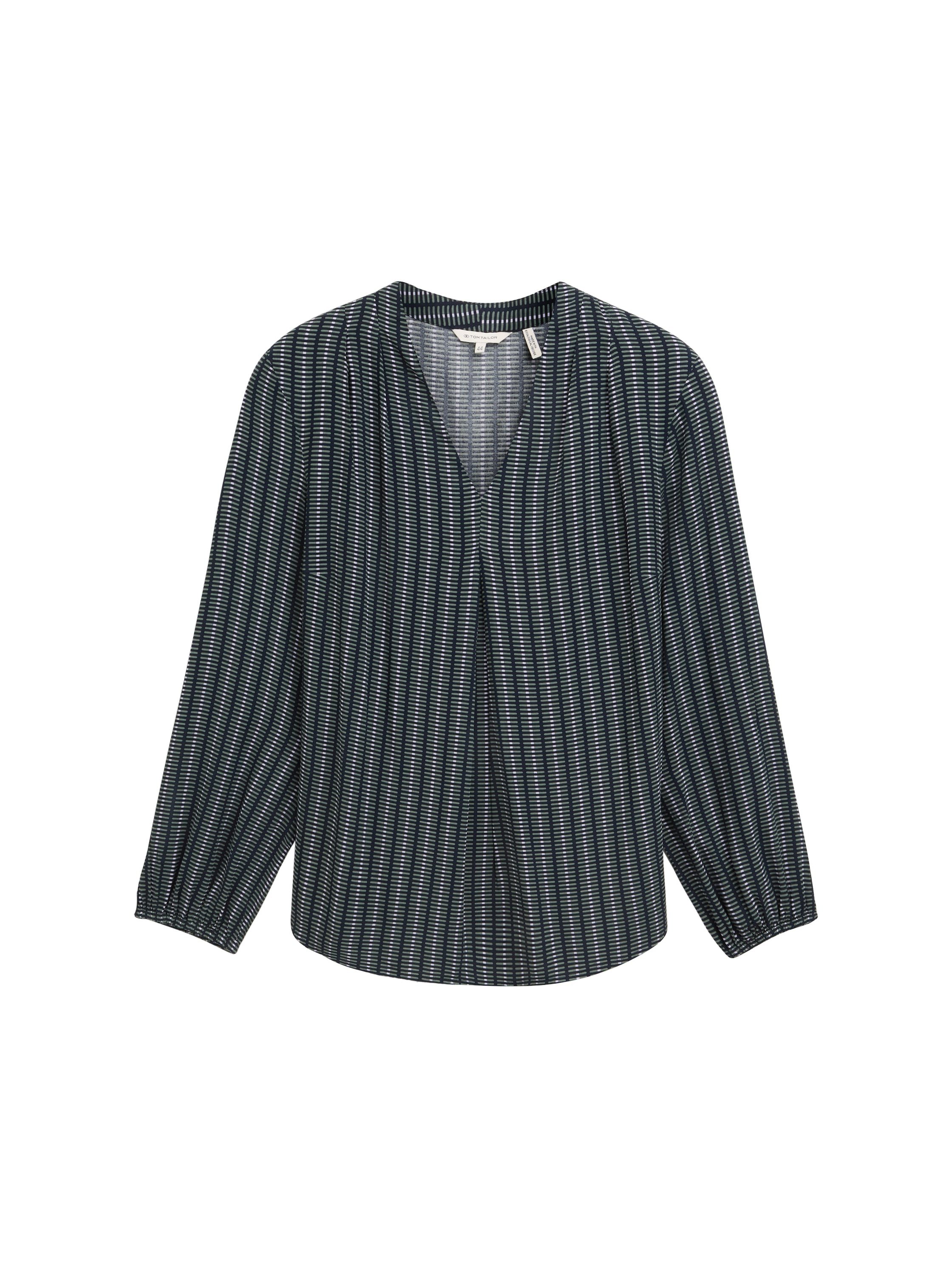 TOM TAILOR MY TRUE ME Blouse met lange mouwen met patroon