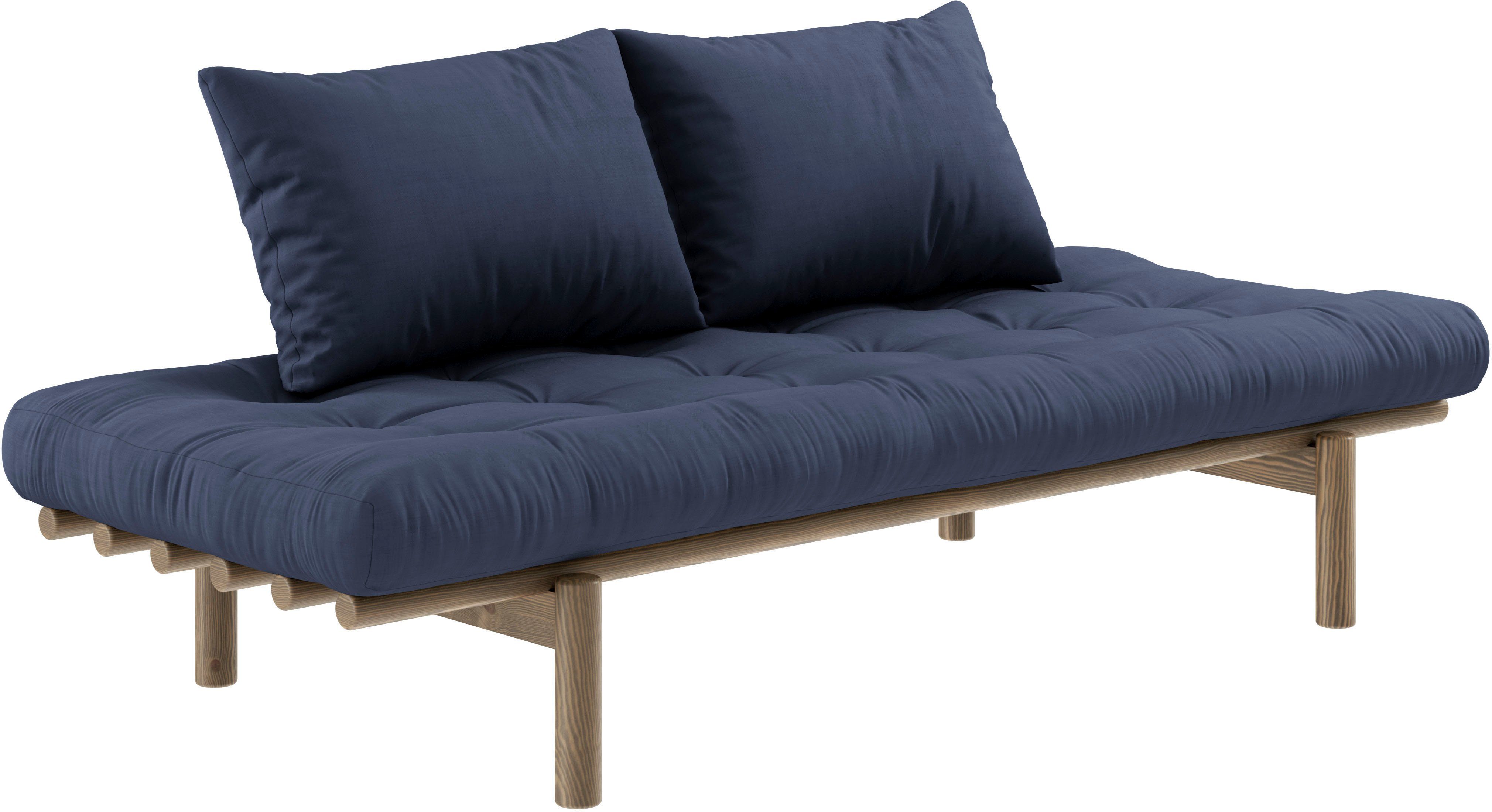 Karup Slaapbank Pace van massief grenenhout, incl. futonmatras (set, 2-delig)