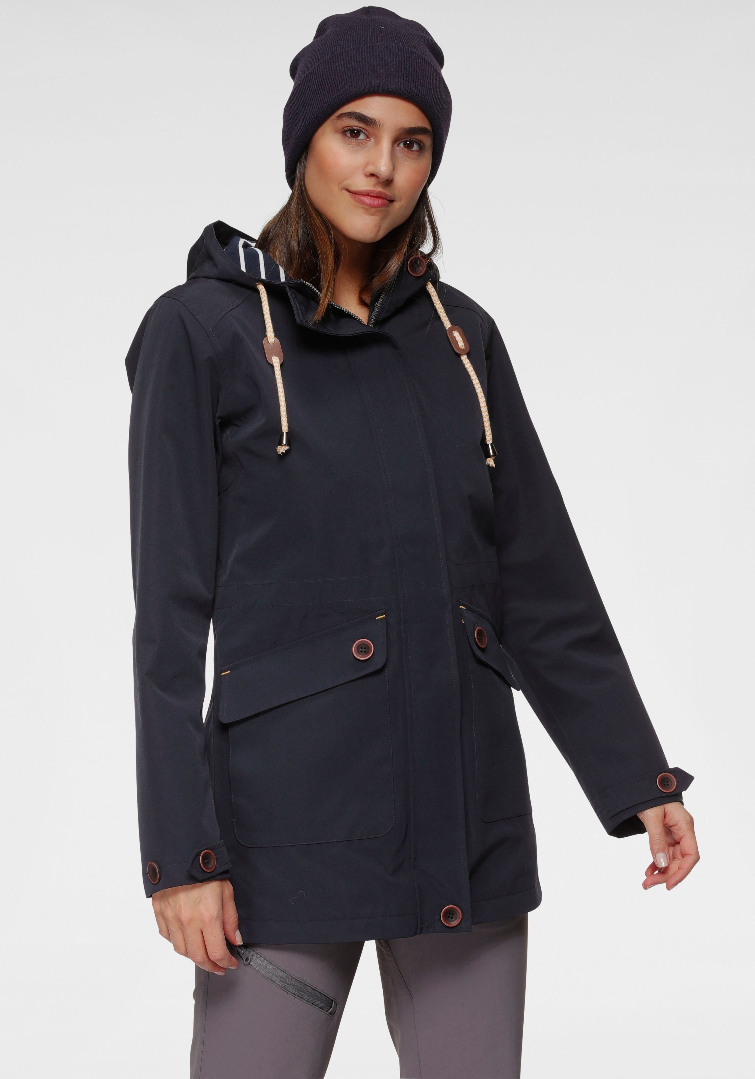 Polarino Functionele parka Waterafstotend & winddicht, ademend