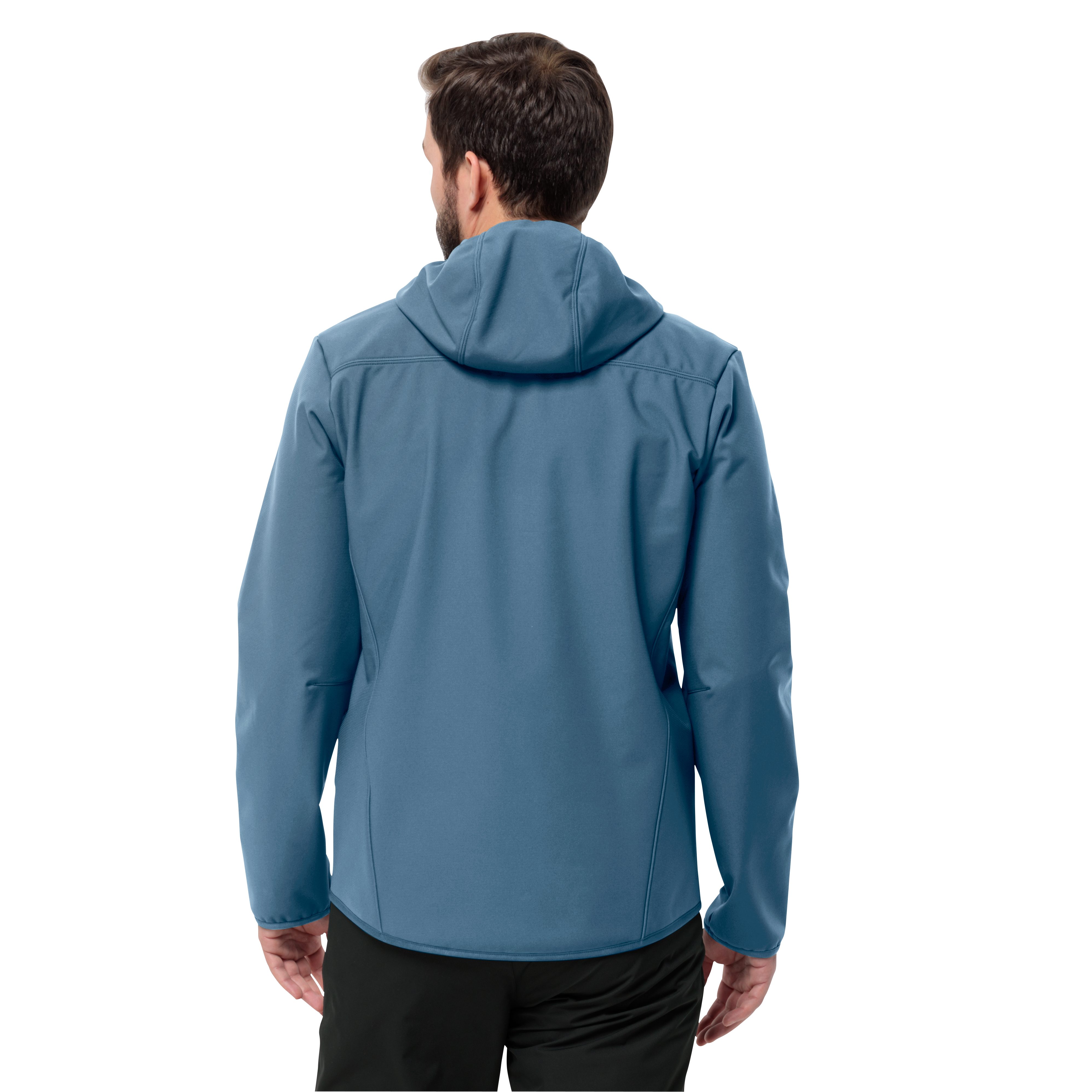 Jack Wolfskin Softshell-jack BORNBERG HOODY winddicht, waterafstotend