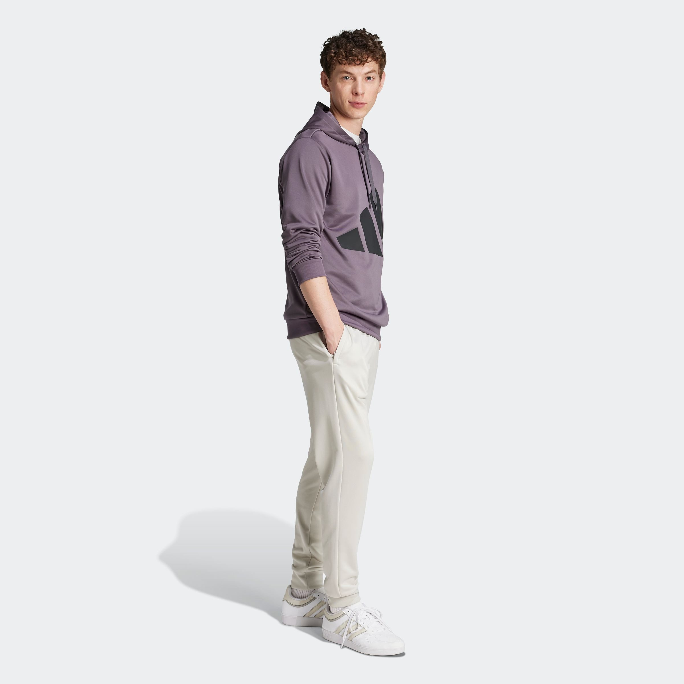 adidas Sportswear Trainingspak M BL FT HD TS van zacht french-terry materiaal, hoodie (2-delig)