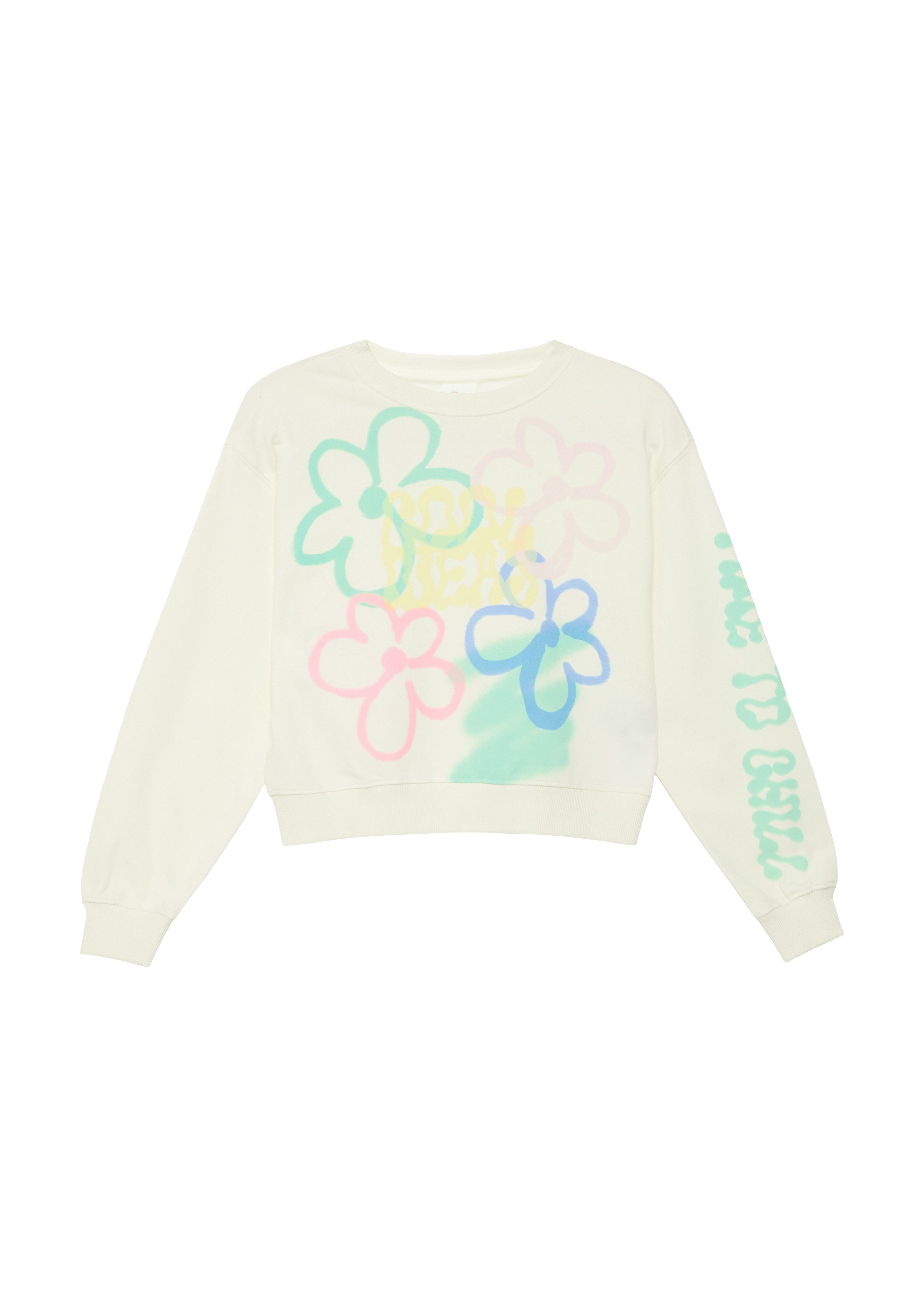 s.Oliver RED LABEL Junior Sweatshirt met voor- en achterkant print