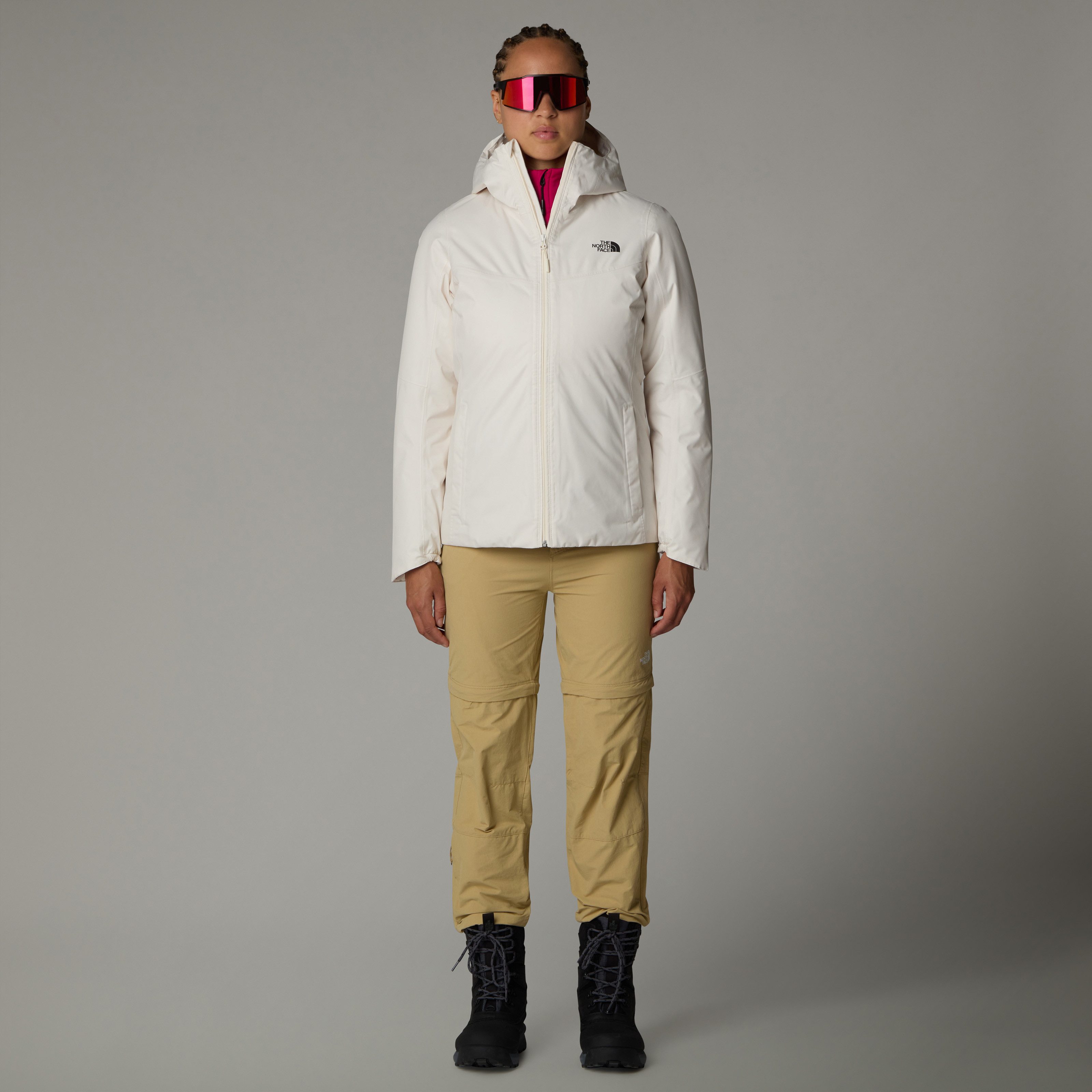 The North Face Functioneel jack W QUEST INSULATED JACKET Winterjack met logo-opdruk