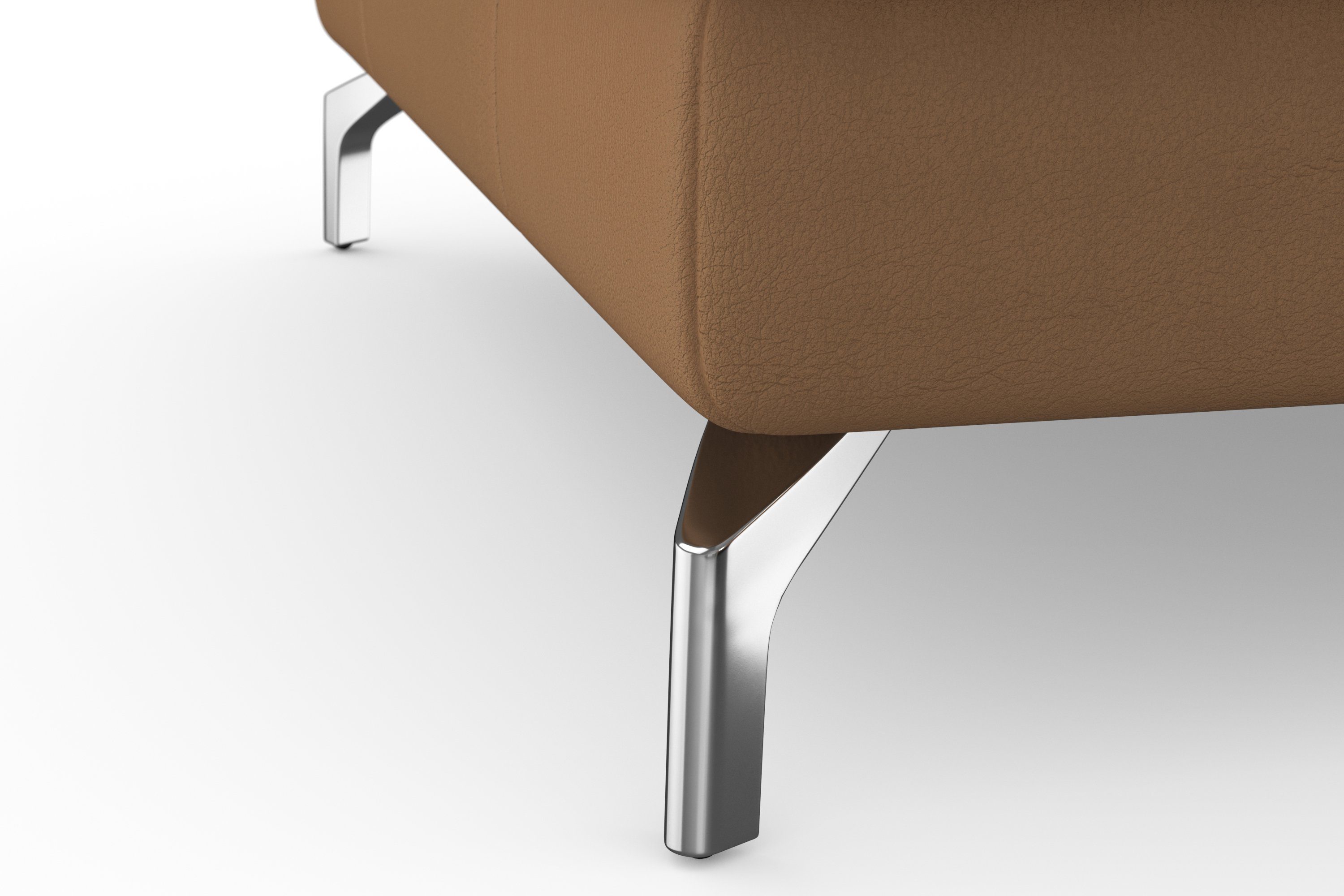 sit&more Zithoek Bendigo U-vorm inclusief zitdiepteverstelling, bodemvrijheid 12 cm, in 2 pootkleuren