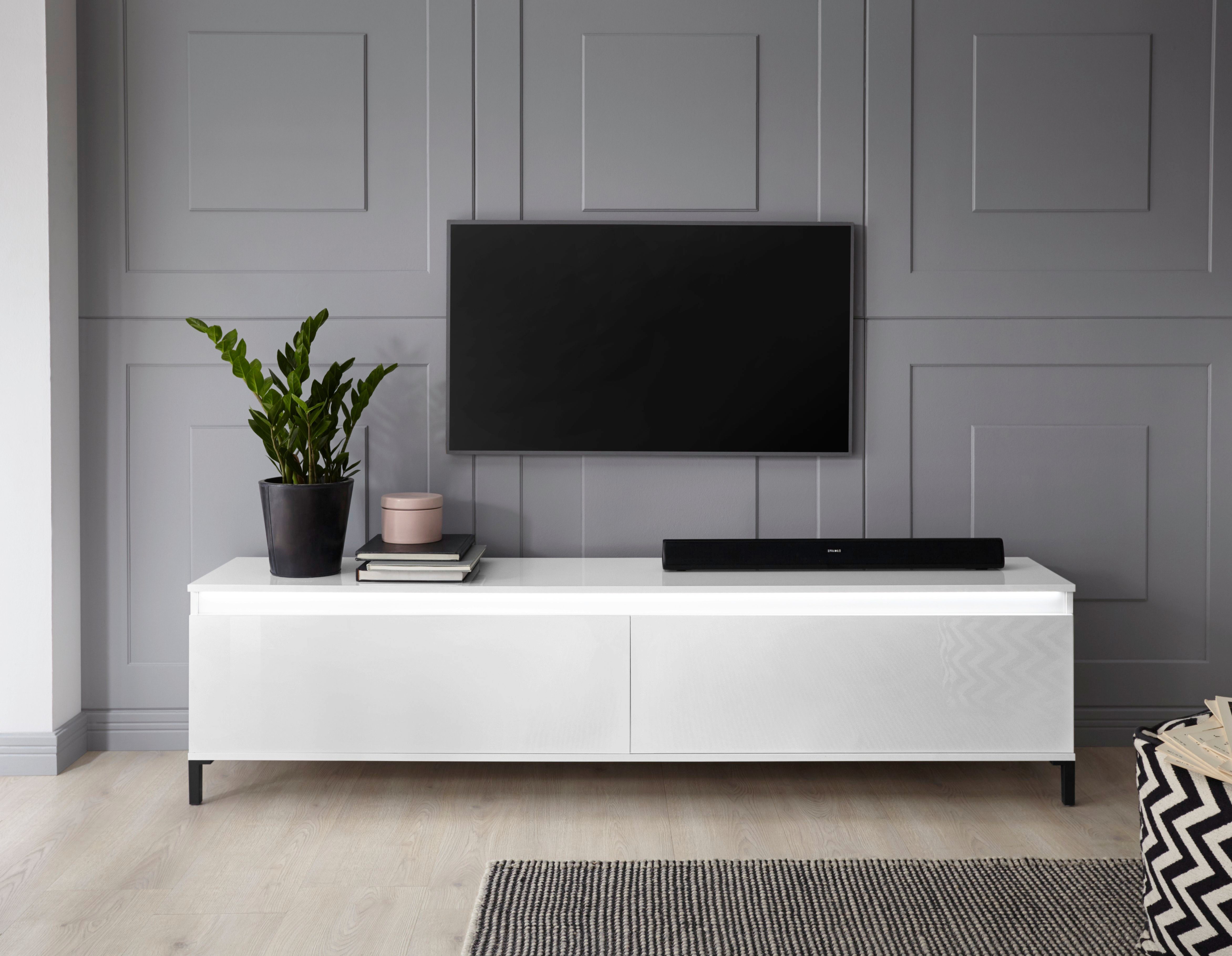 INOSIGN Tv-meubel Genio Breedte 200 cm, met omkeerbare strook