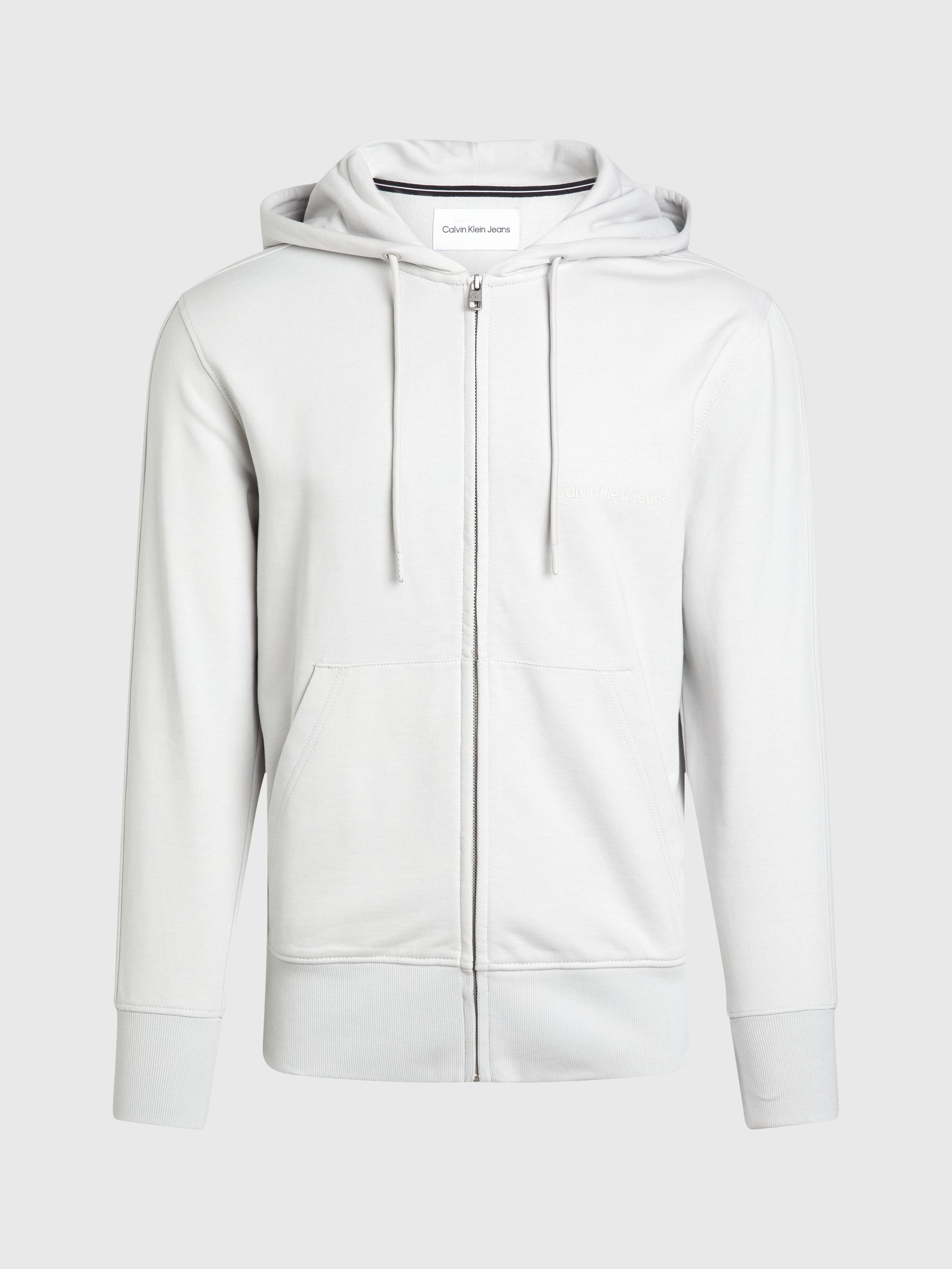 Calvin Klein Sweatvest INSTITUTIONAL ZIP THROUGH HOODIE