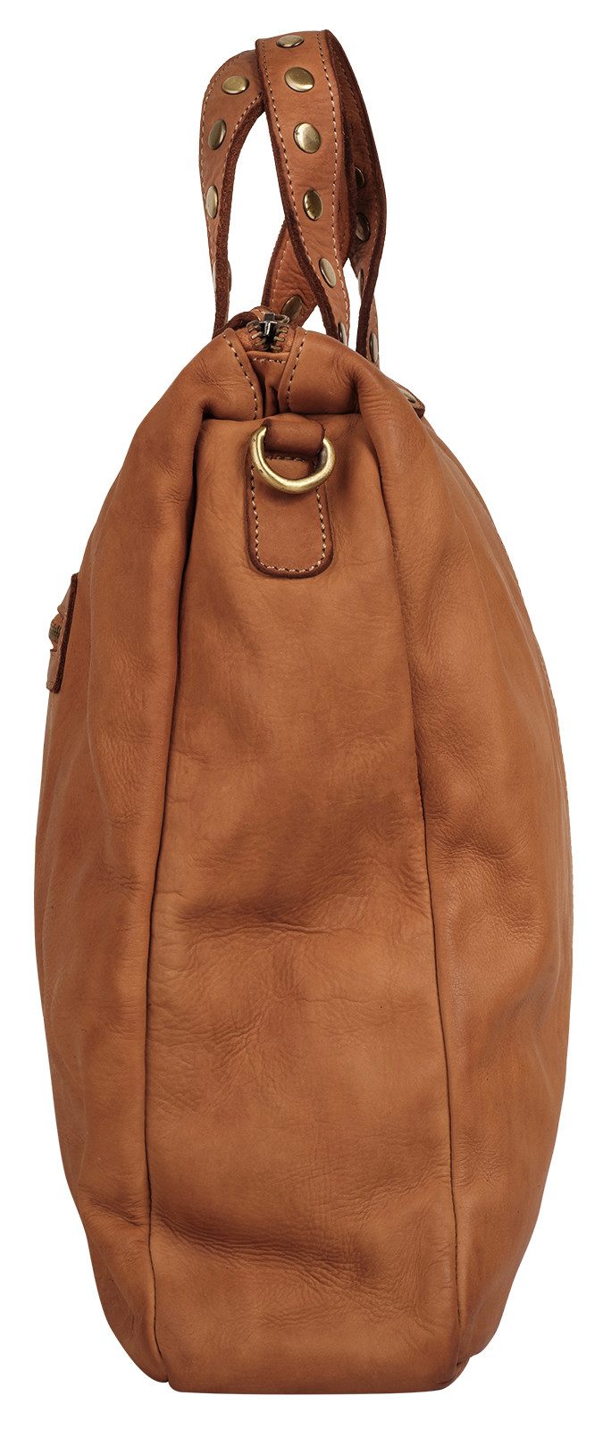 Samantha Look Schoudertas echt leer, made in italy