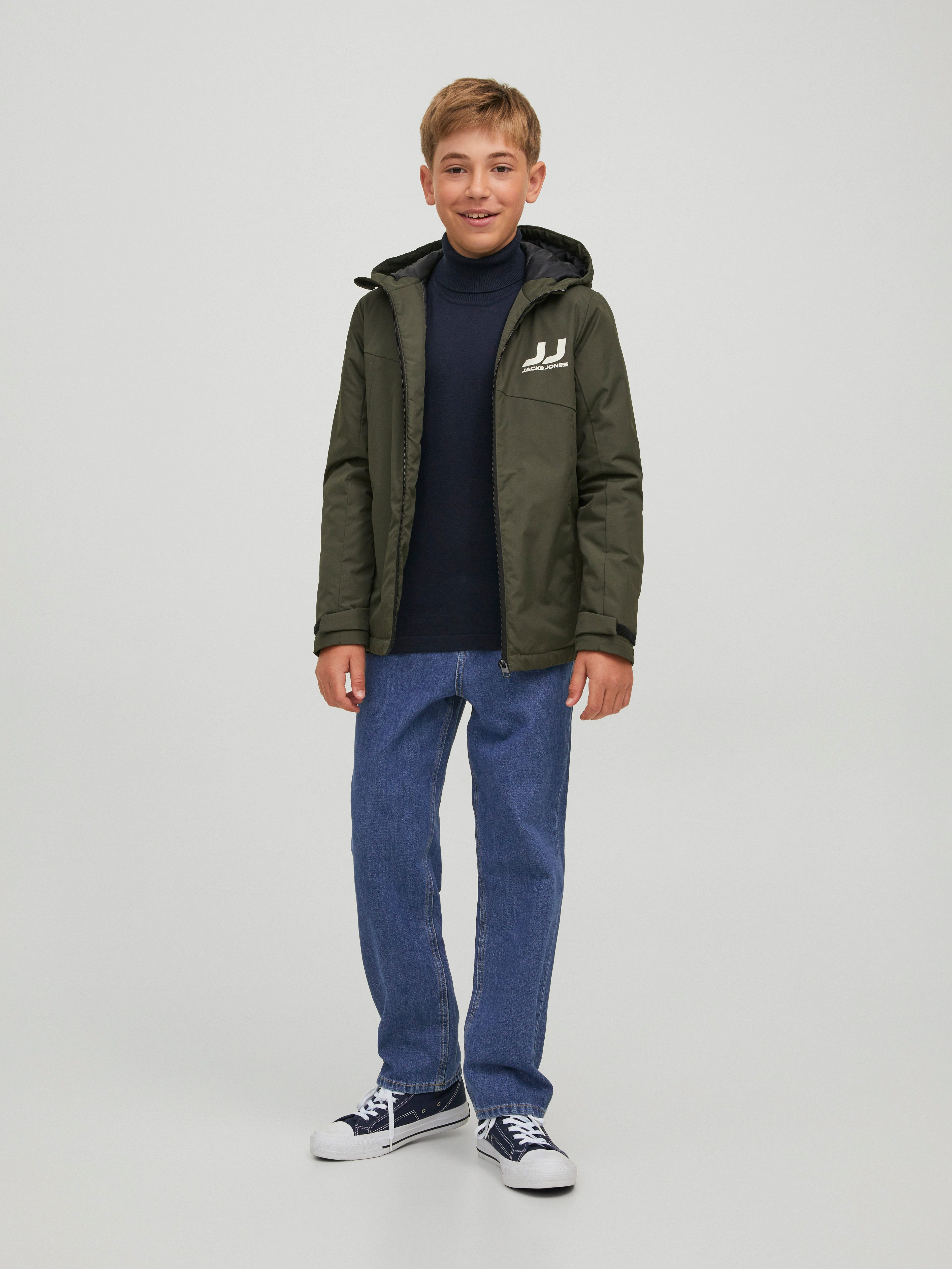 Jack & Jones Junior Loose fit jeans JJICHRIS JJORIGINAL SQ 043 JNR