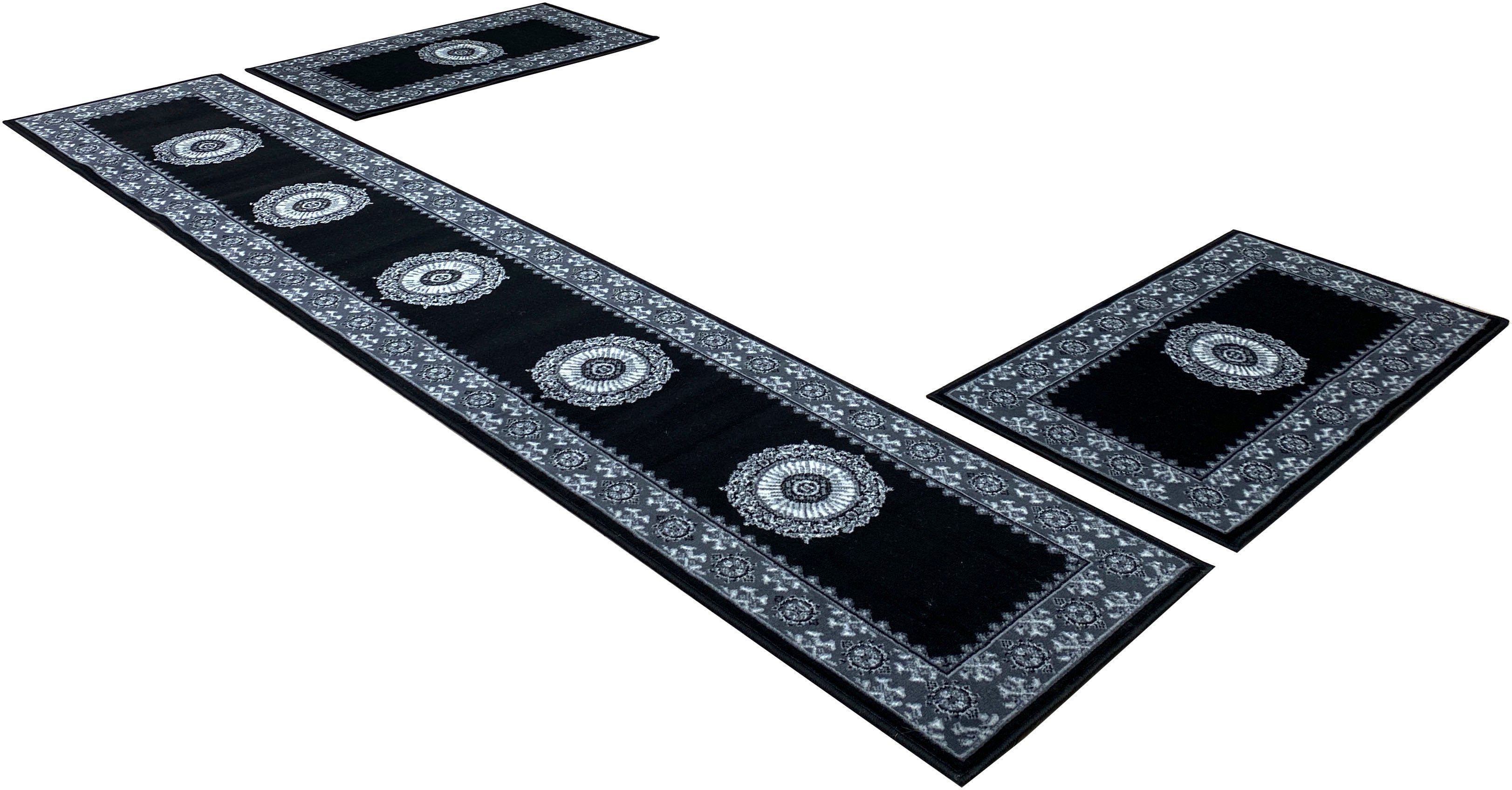 Home affaire Set slaapkamerkleedjes Shari, Made in Belgium Oriënt-look, slaapkamerkleed, loperset voor de slaapkamer