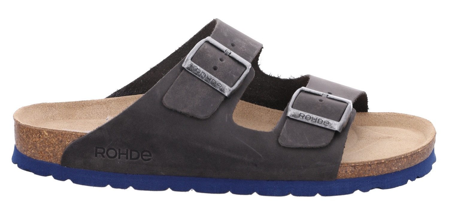 Rohde Slippers Grado Slippers, zomerschoen, tweesluiter, huisschoen met zacht voetbed