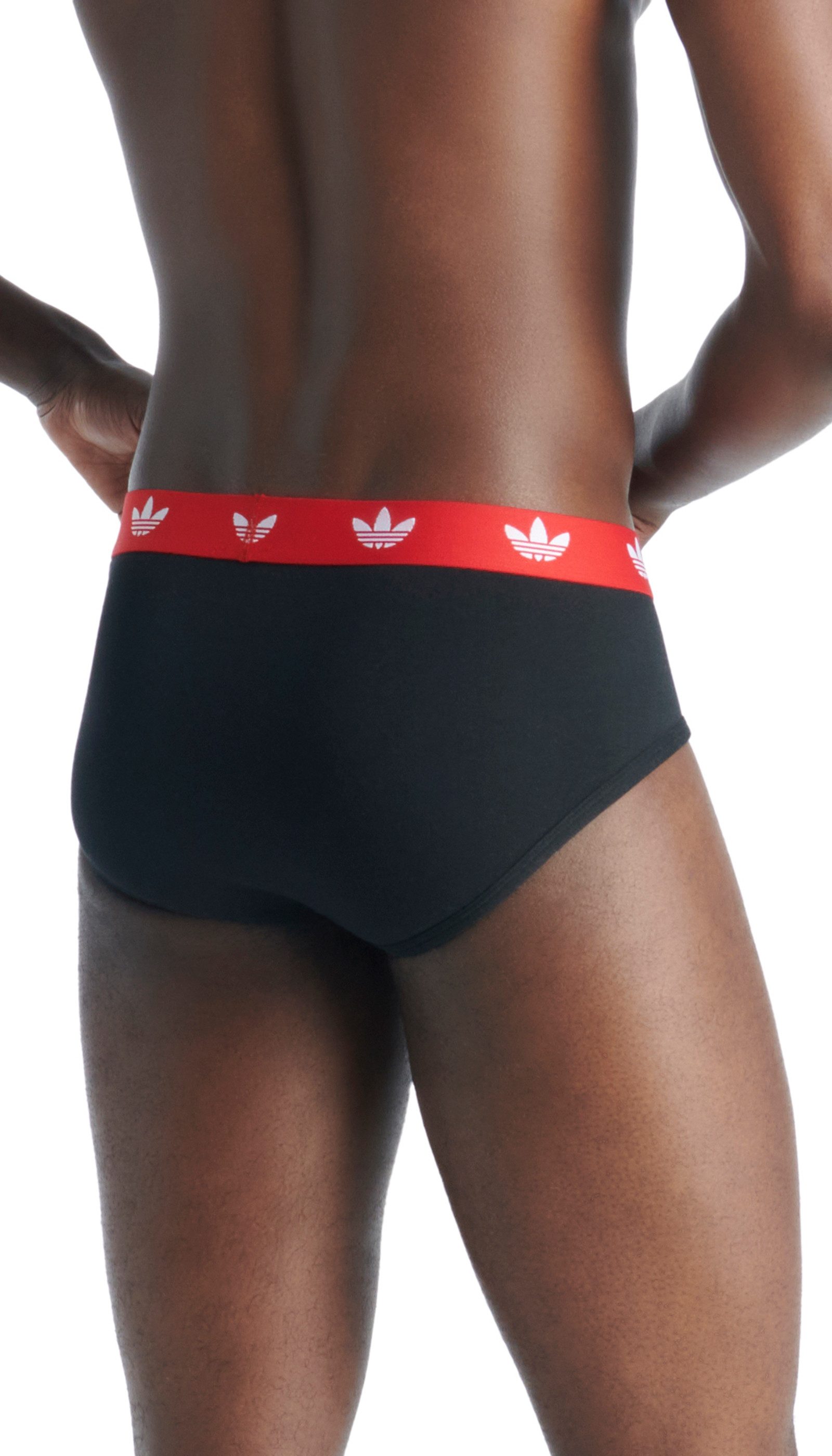 adidas Originals Slip Comfort Flex Cotton met iconische logoprint op de taille (Set van 3)
