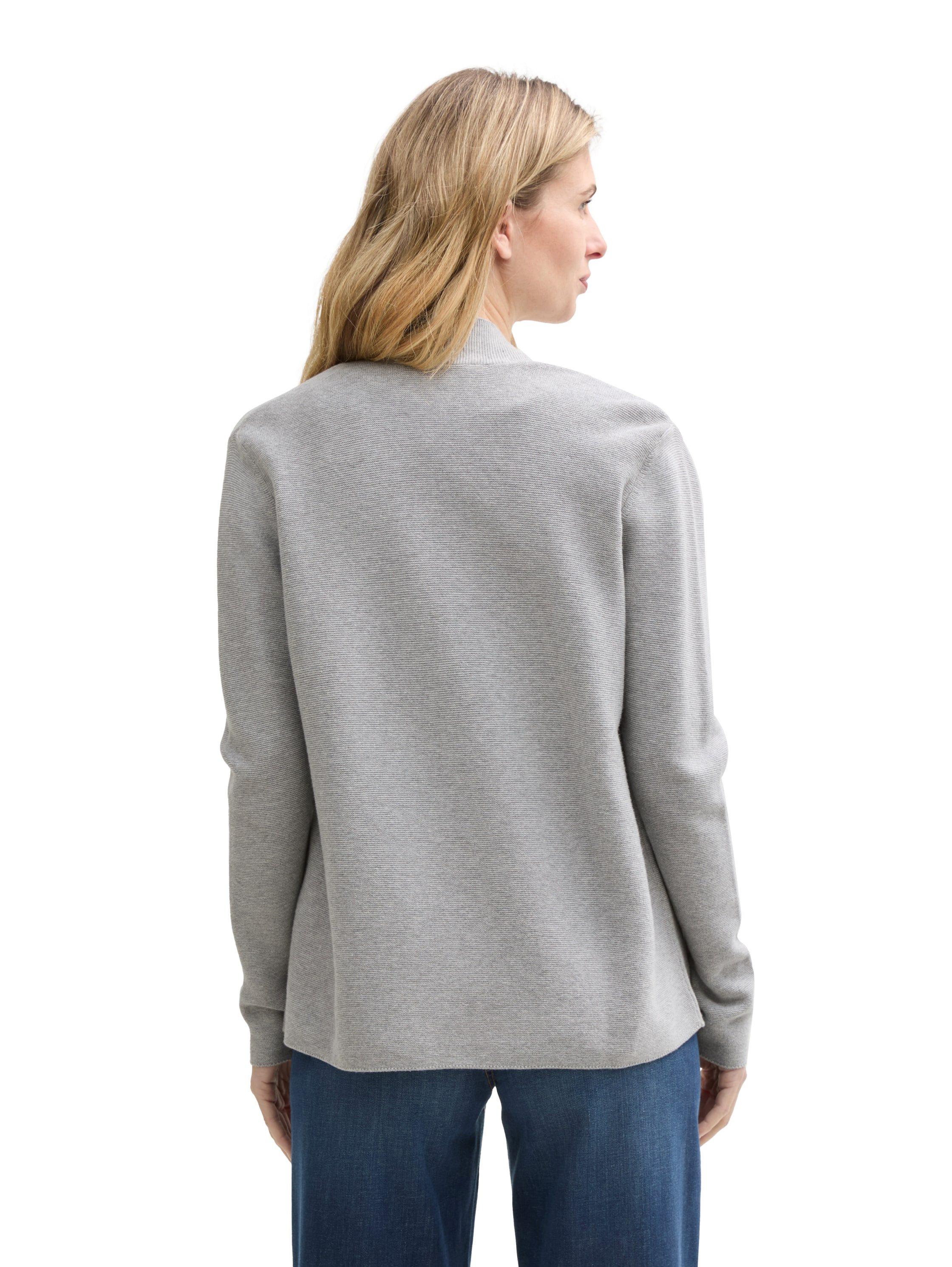 Tom Tailor Cardigan met een fijne structuur