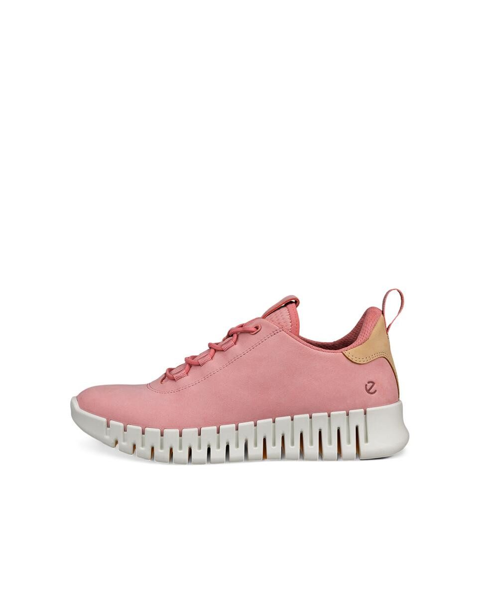 Ecco Slip-on sneakers GRUUV W , instapschoen, vrijetijdsschoen, lage schoen met elastische veters