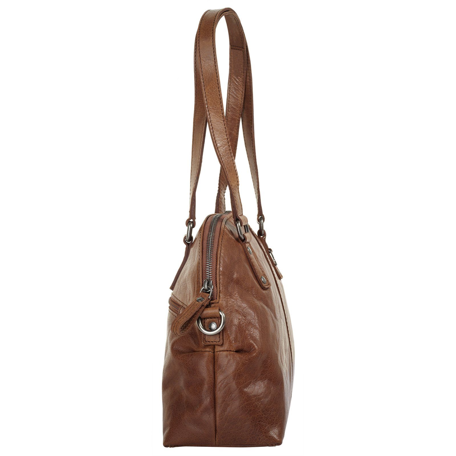 Spikes & Sparrow Shopper echt leder