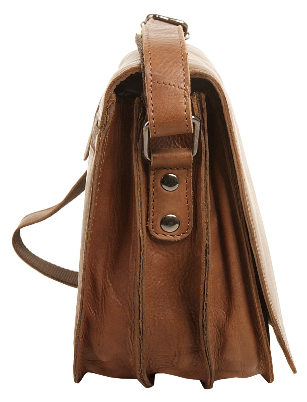 Cluty Schoudertas echt leder