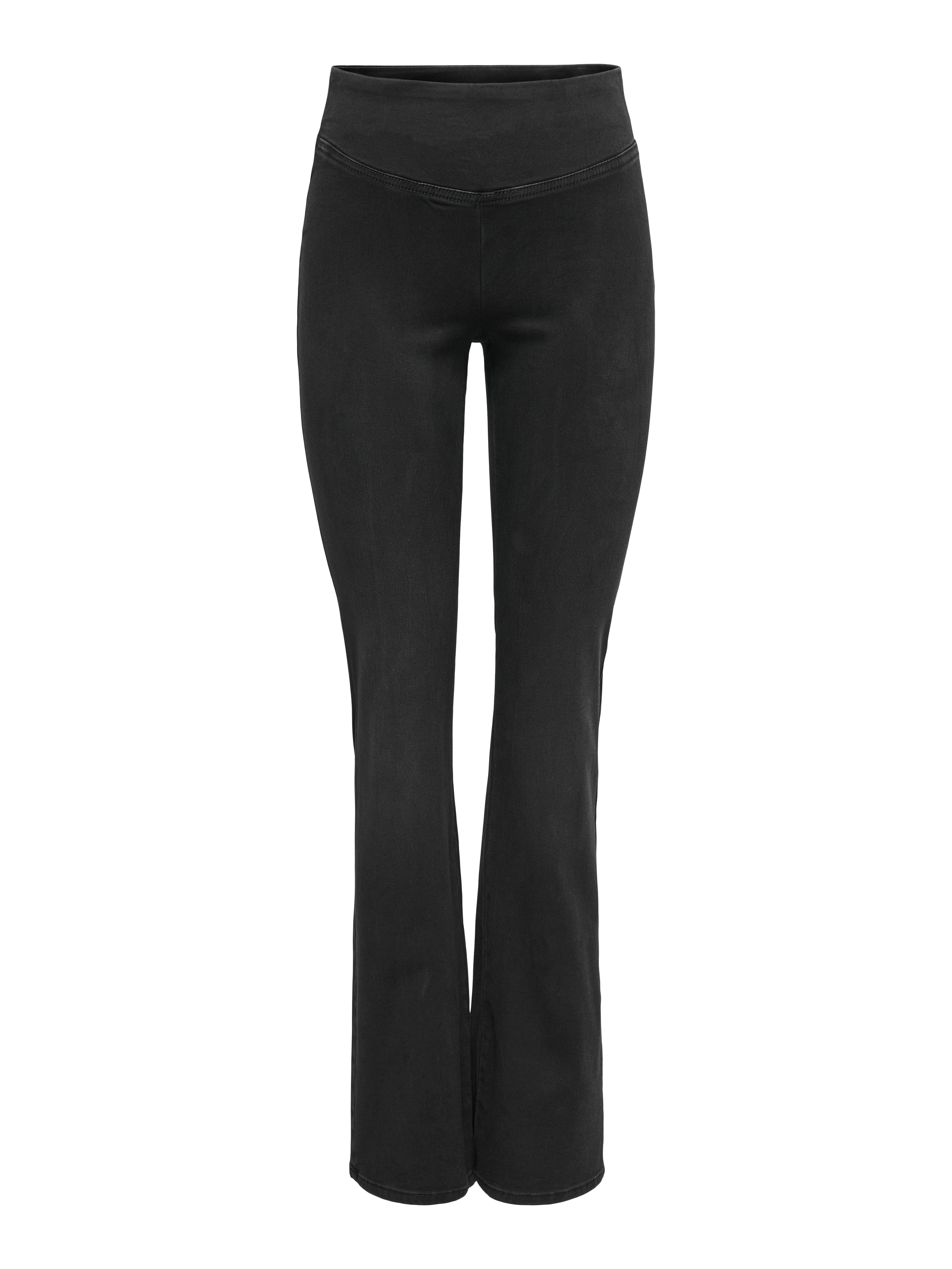 ONLY CARMAKOMA Jeanslegging CARROYAL MID WAIST FLARED LEGGING