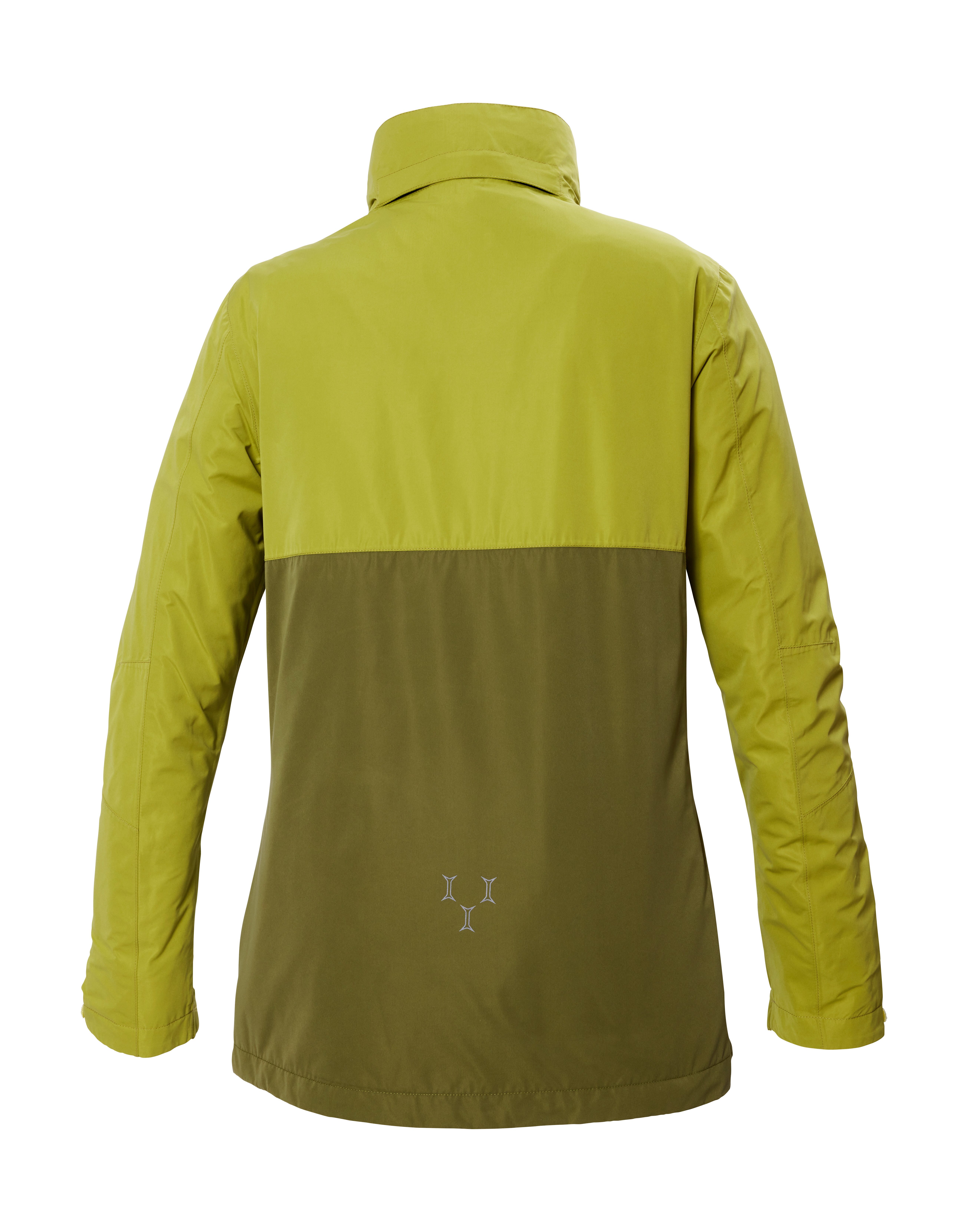 Killtec Functioneel jack KOS 366 WMN JCKT Water- en winddichte damesjas afneembare capuchon PFAS-vrij