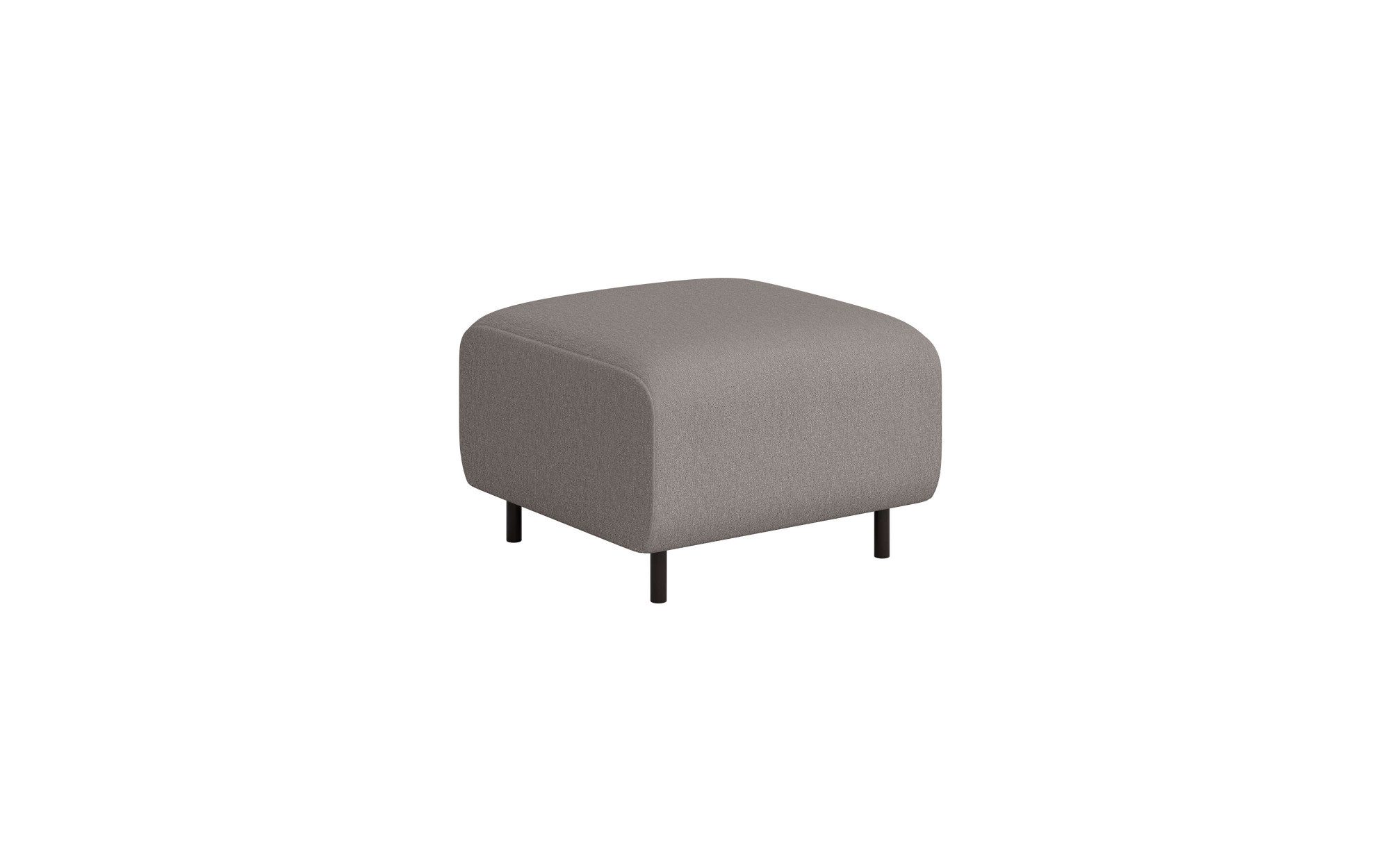 Home affaire Hocker ARROS klein met golfondersteuning, afmetingen B/D/H: 70/70/46 cm