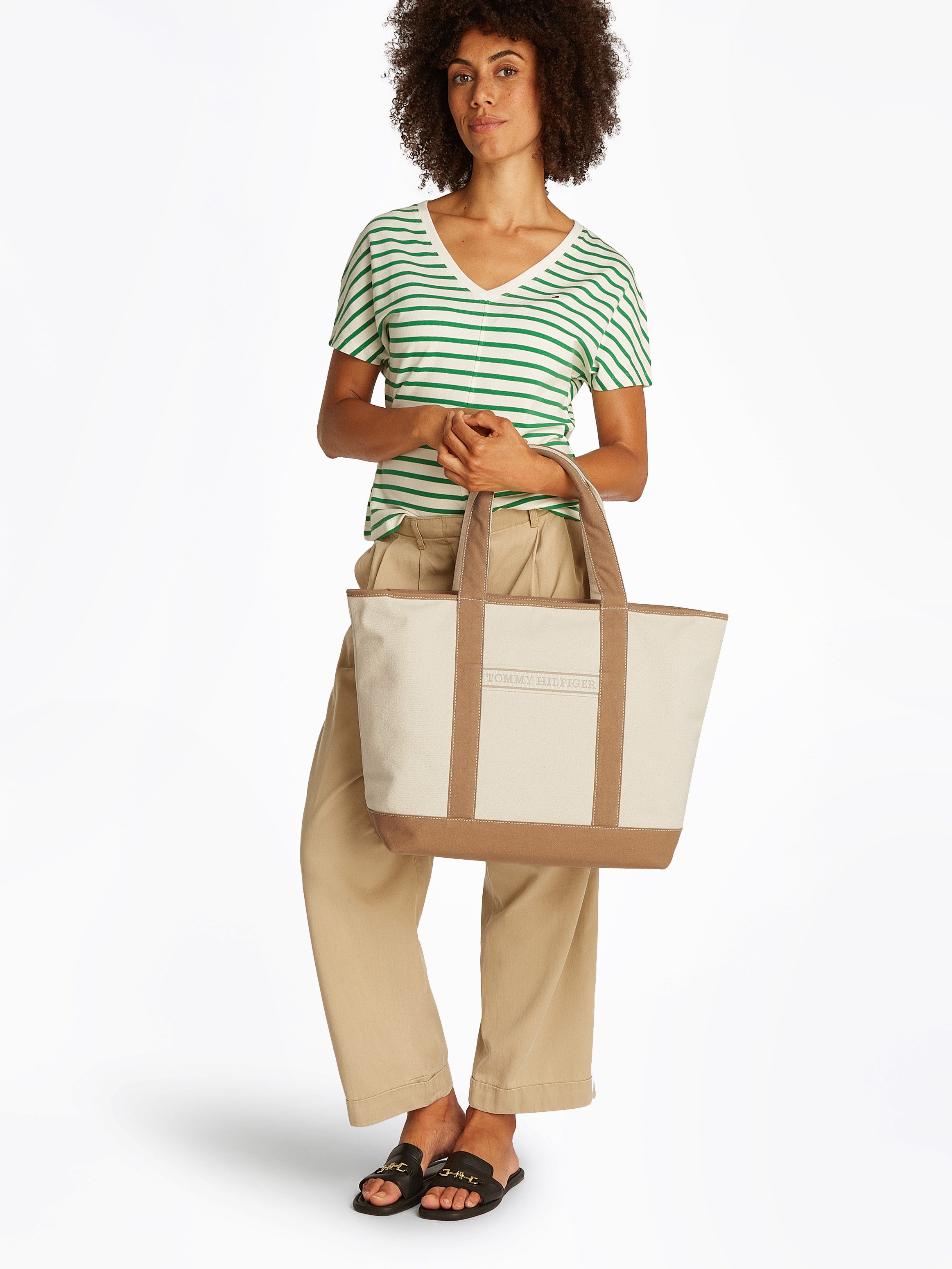 Tommy Hilfiger Draagtas TH SUMMER CANVAS TOTE