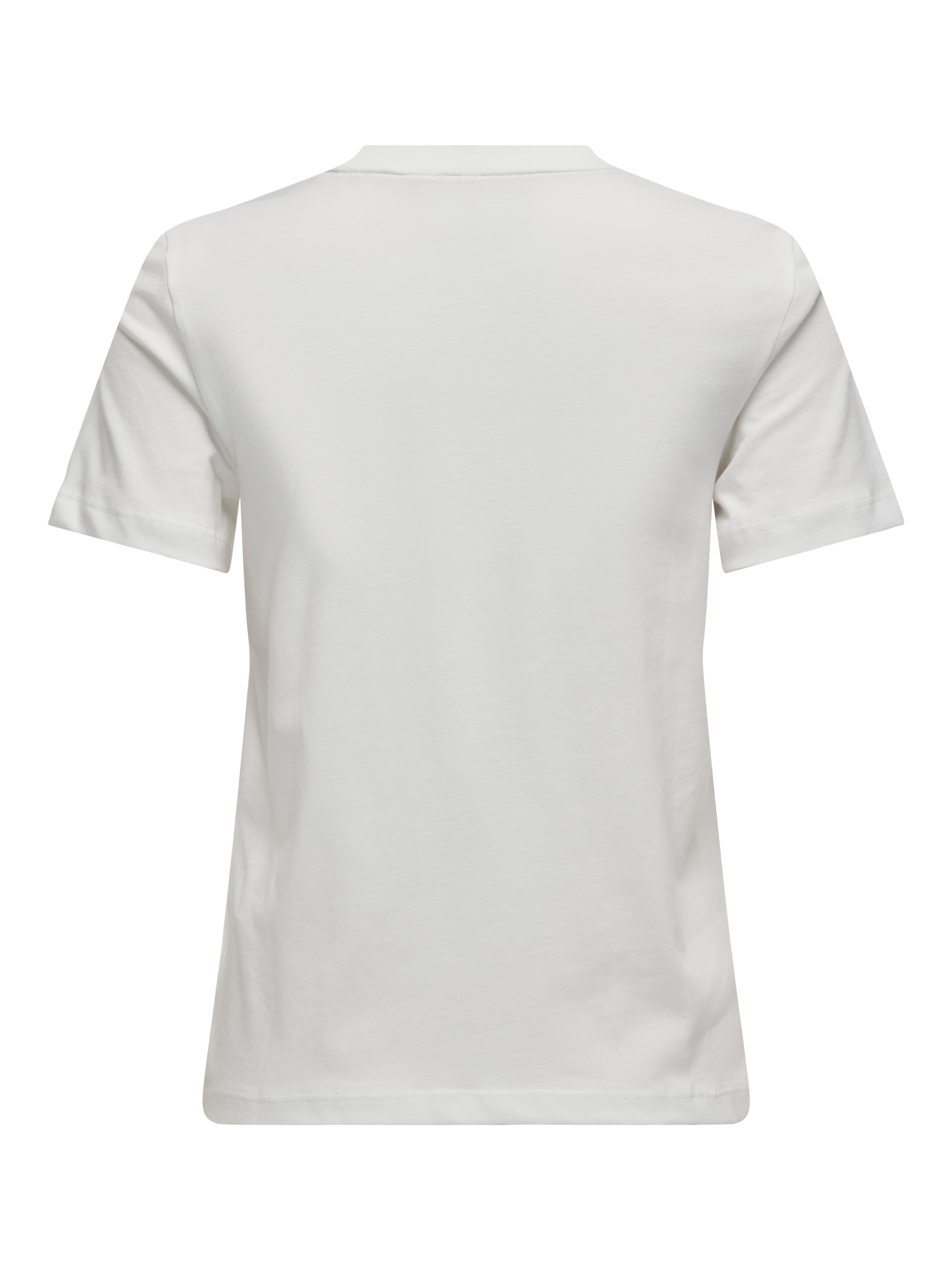 Only Shirt met korte mouwen ONLKITA LIFE REG S S TOP BOX XMAS JRS