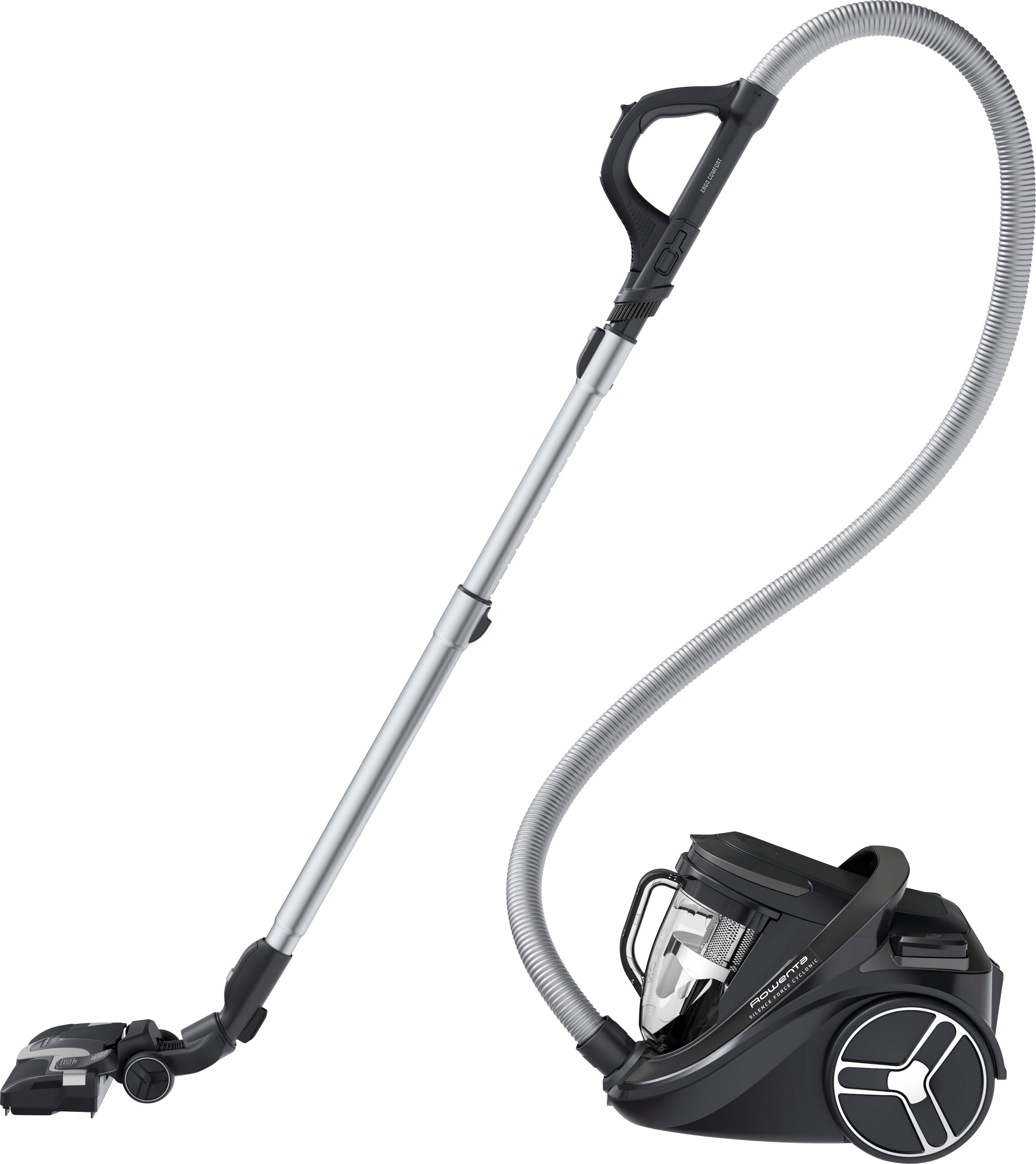 Rowenta Stofzuiger RO7935 Silence Force Cyclonic Parkett met slechts 59 db(a), 12 m actieradius, inhoud stofreservoir 2,5 liter