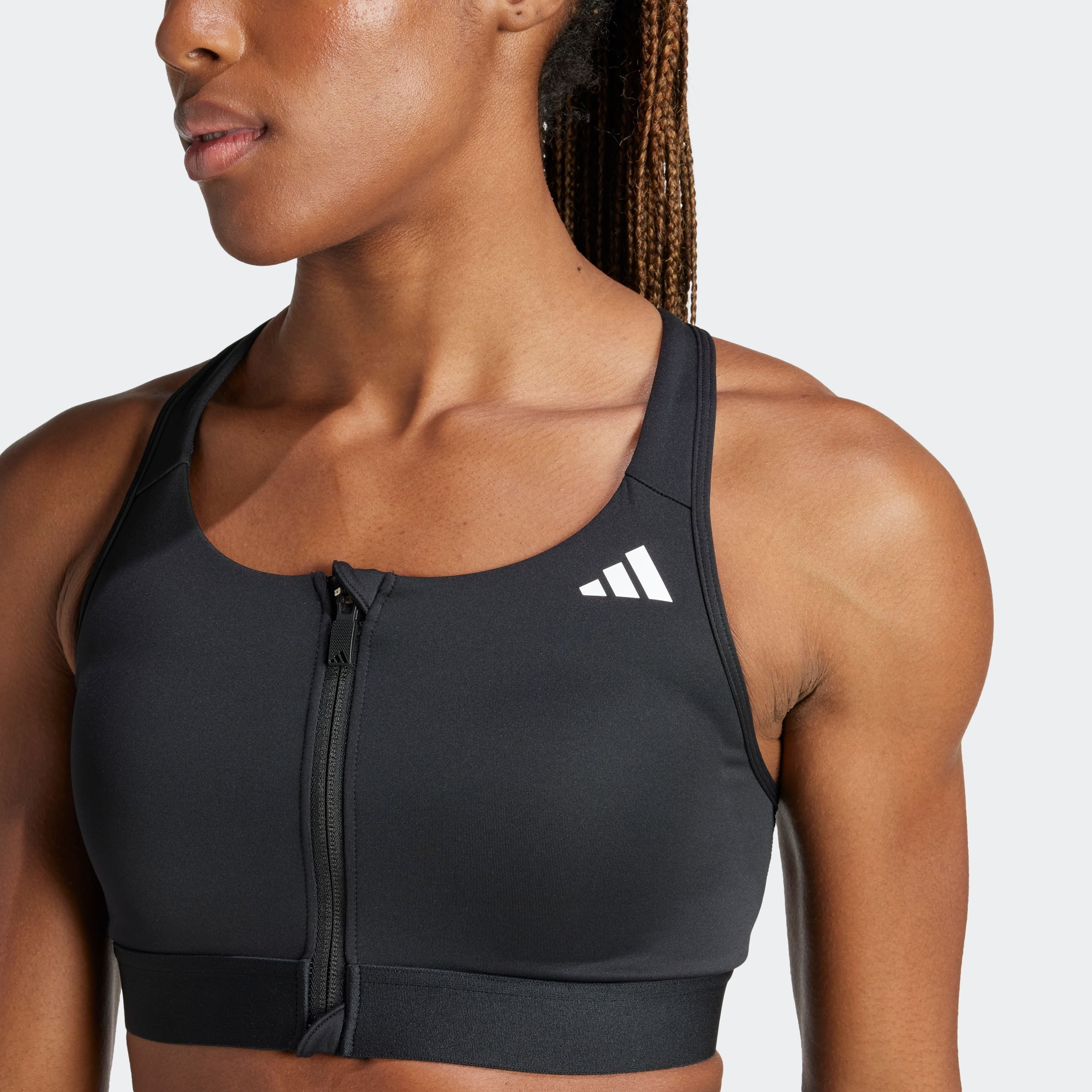 adidas Performance Sport-bh PWRCT MS ZIP (1-delig)