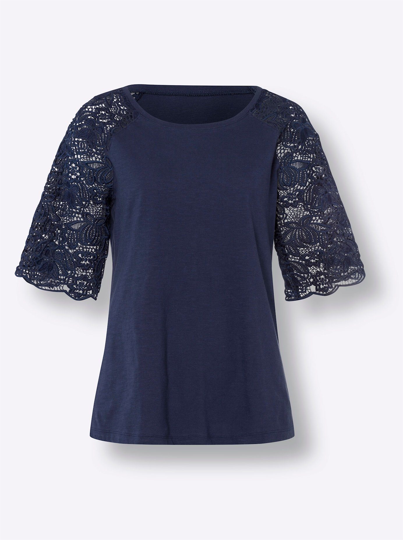 heine Kanten Shirt (1-delig)