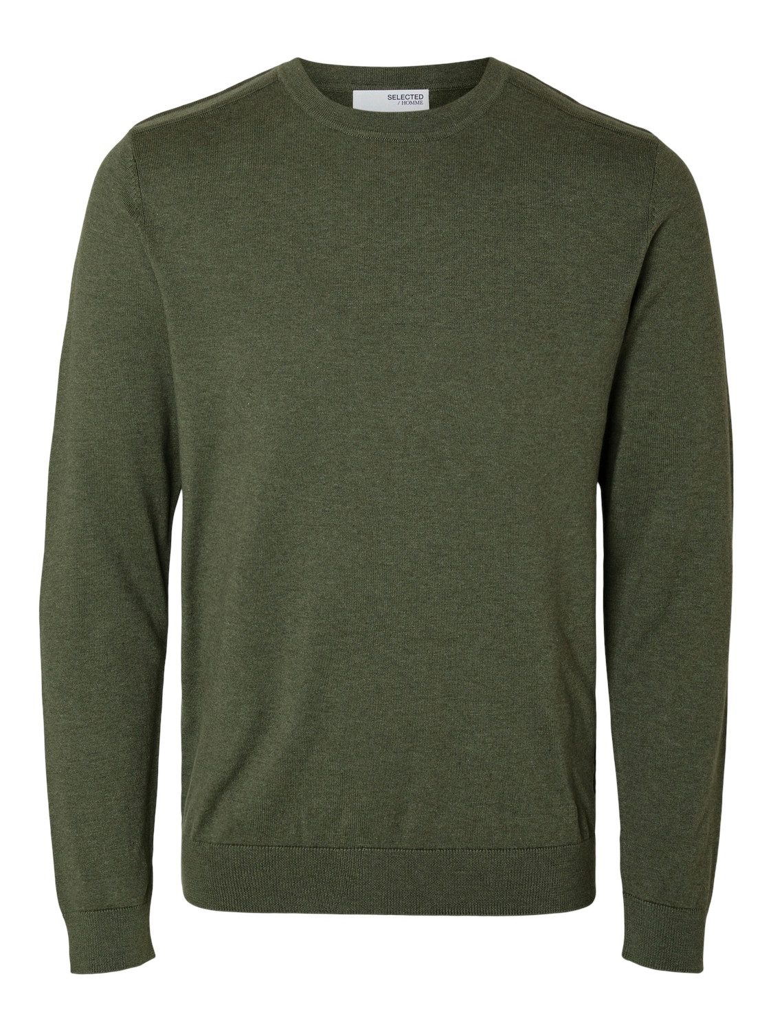 SELECTED HOMME Gebreide trui SLHBERG CREW NECK NOOS