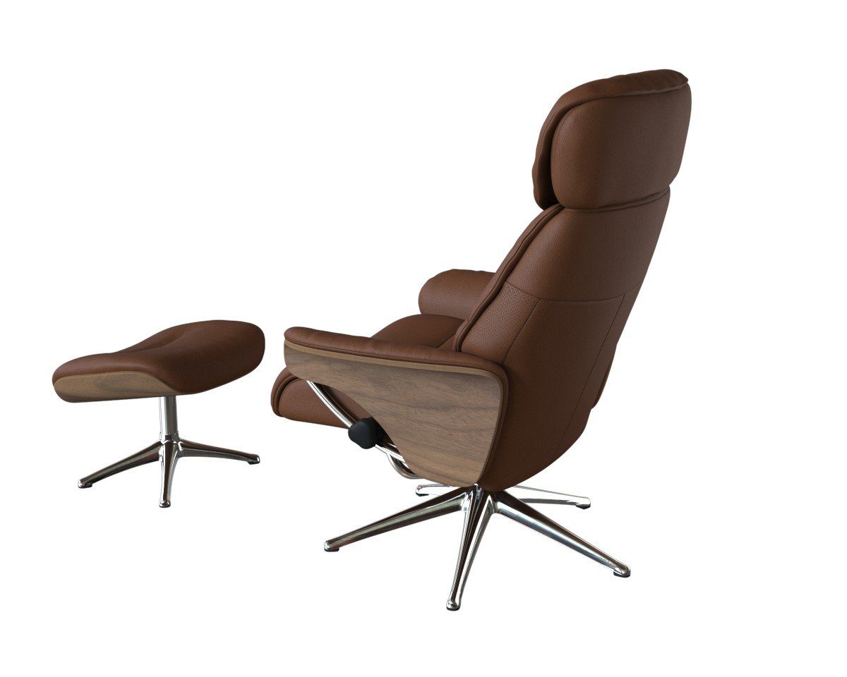 FLEXLUX Relaxfauteuil Aarhus, functionele stoel, gestoffeerde stoel, armleuningen, TV-fauteuil