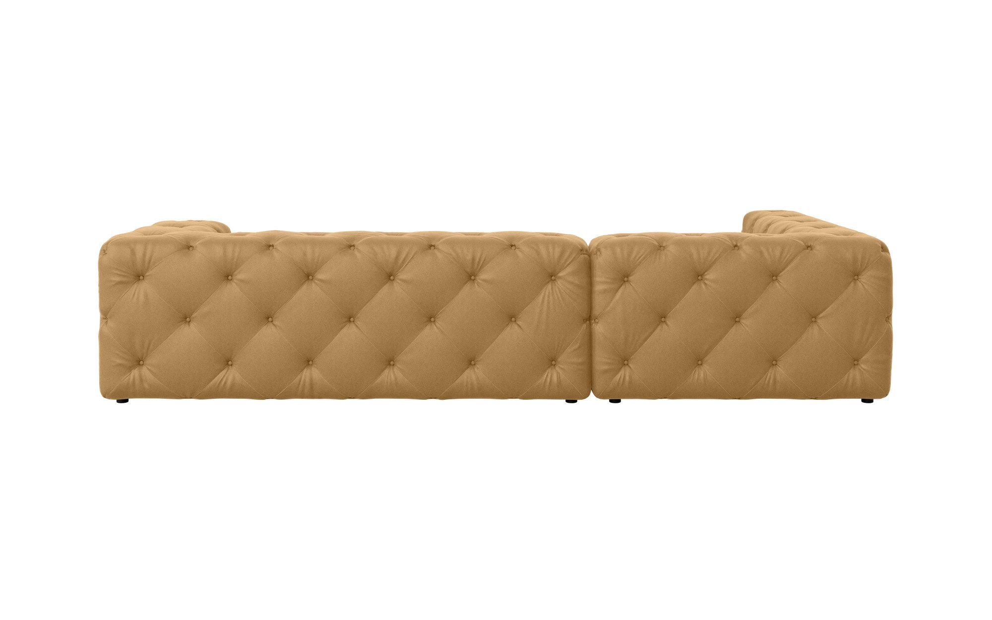 Places of Style Hoekbank FOLLINA L-vorm, met klassieke Chesterfield-knoopstiksels