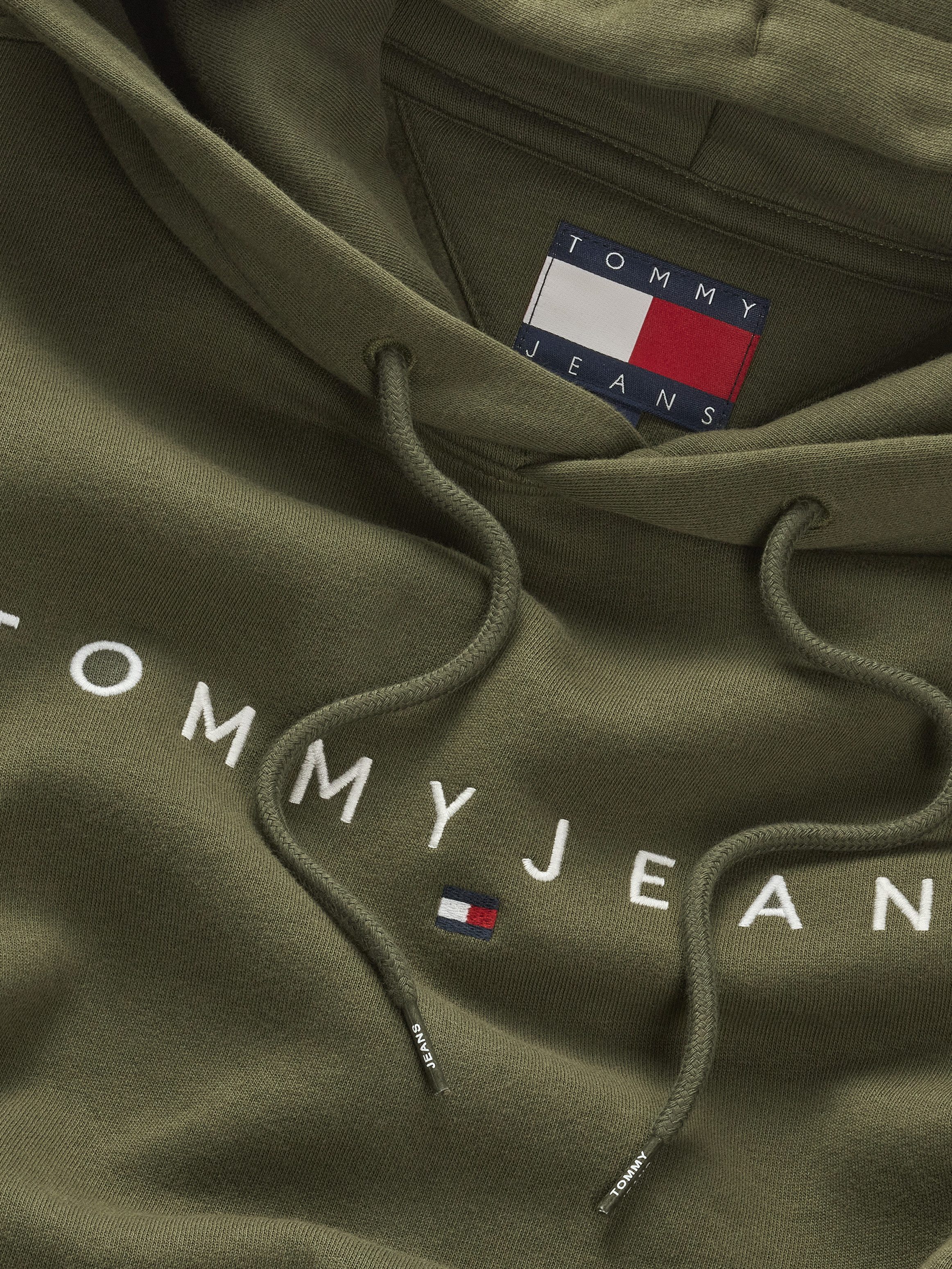 Tommy Jeans Plus Hoodie TJM REG LINEAR LOGO HOODIE EXT