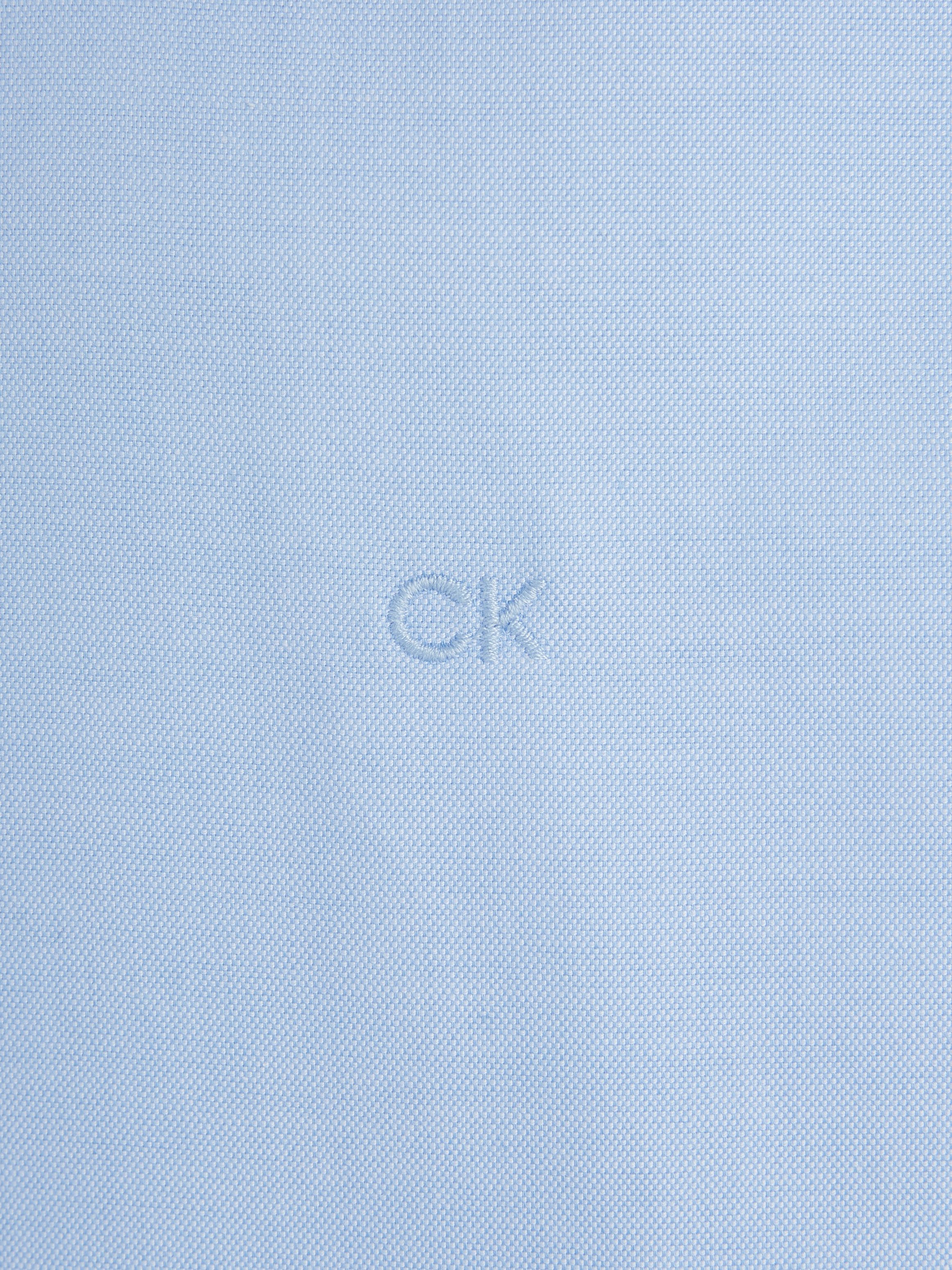 Calvin Klein Overhemd met lange mouwen OXFORD SOLID SLIM SHIRT