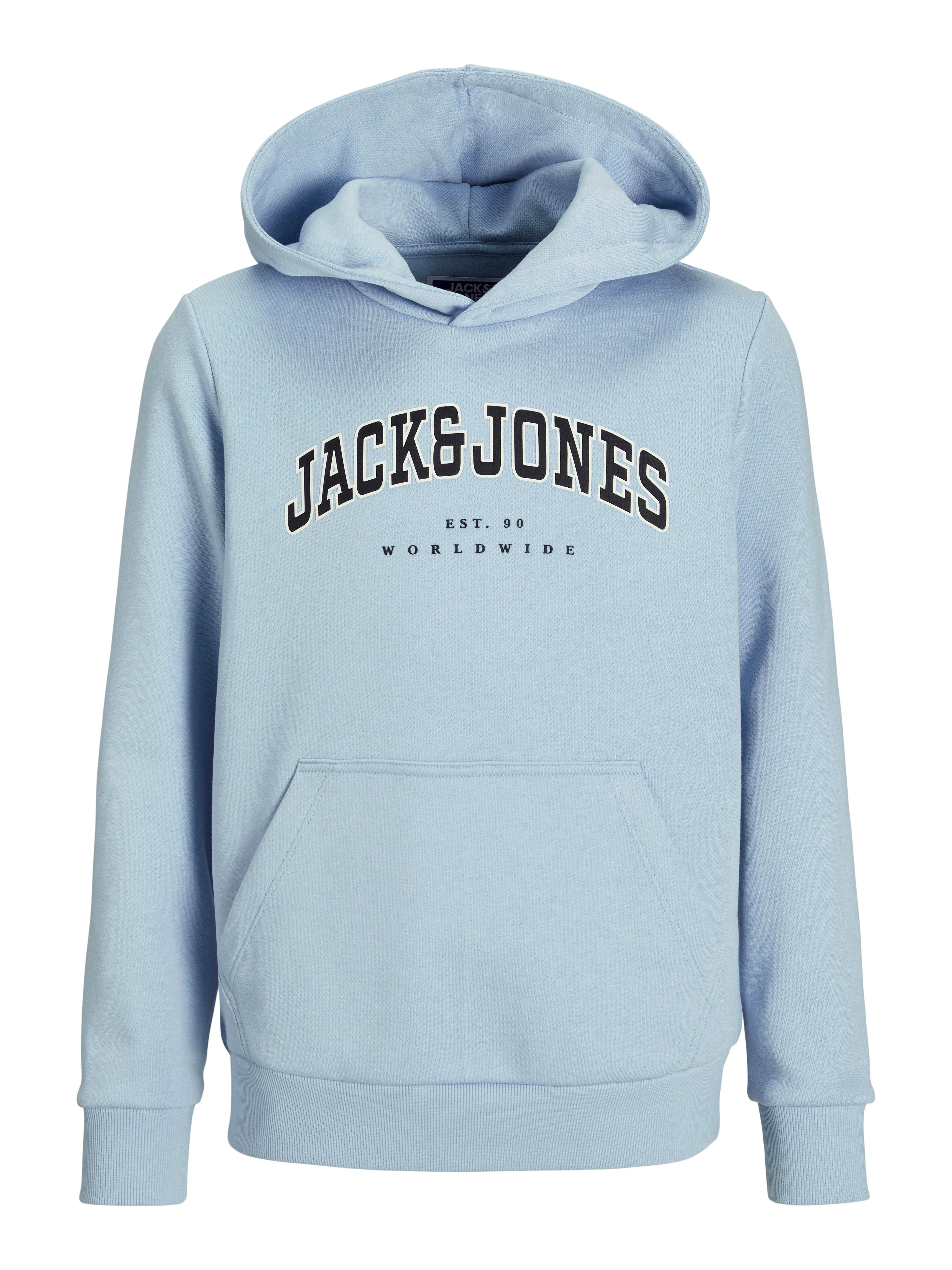 Jack & Jones Junior Hoodie JJECALEB VARSITY SWEAT HOOD NOOS JNR