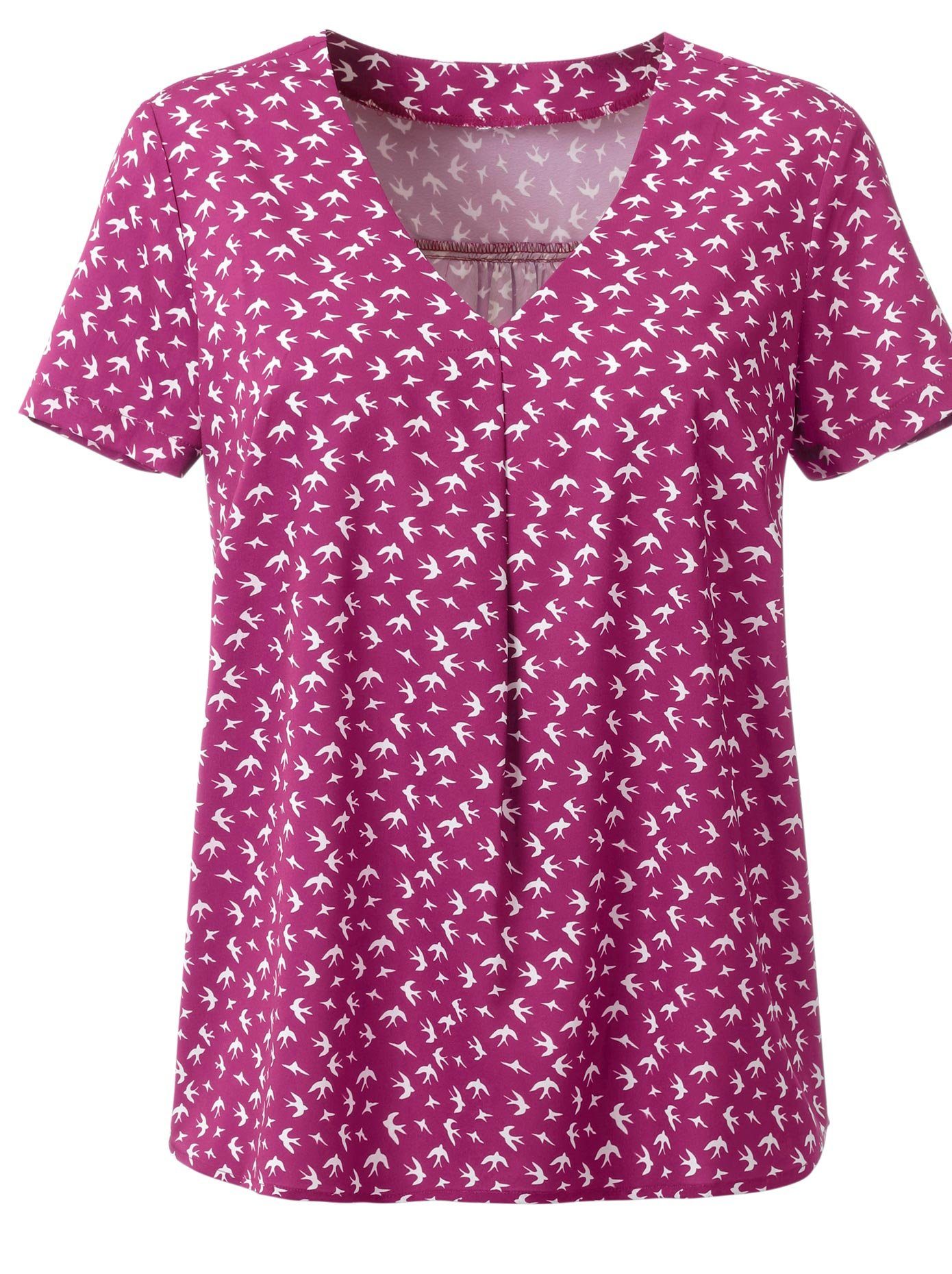 Classic Basics Gedessineerde blouse