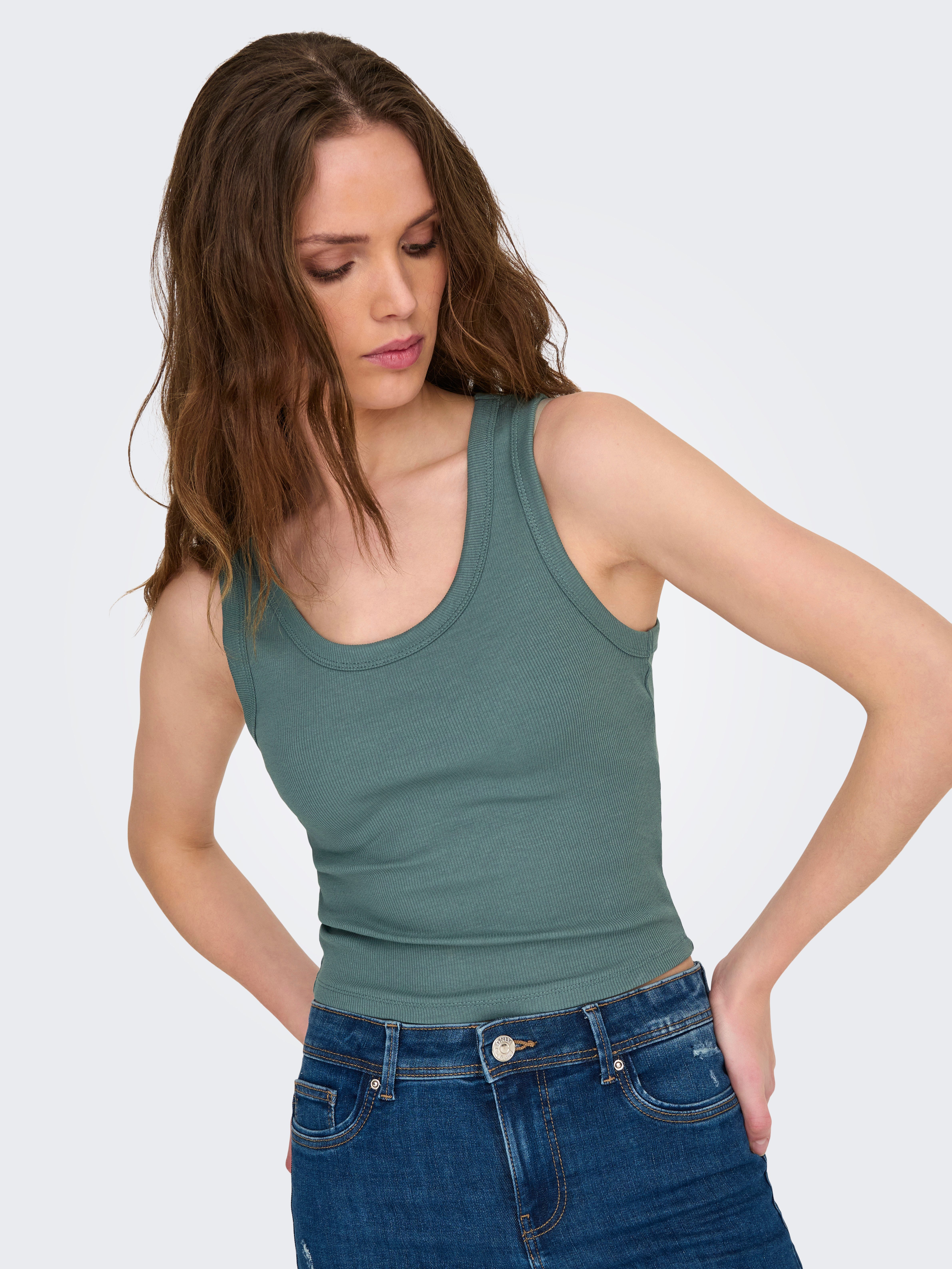 Only Tanktop ONLEASY S/L TANK TOP JRS 2 PACK (set, 2-delig)